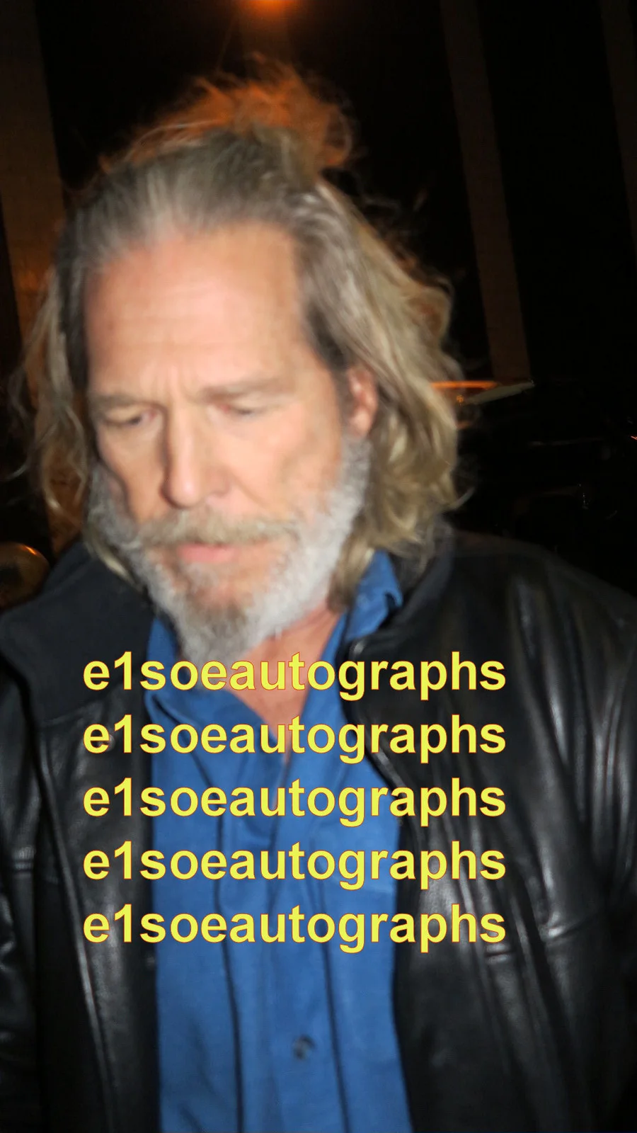Jeff bridges — Jeff Bridges signed 8x10 photo. Proof. Big Lebowski, Crazy Heart, image 2