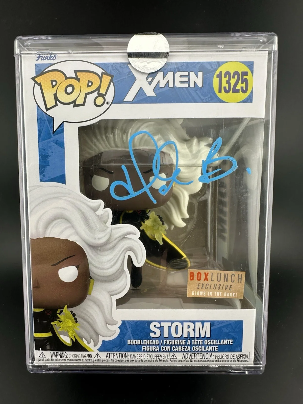 Halle Berry — Halle Berry Signed Autograph X-Men Funko Pop 1325 Celebrity Authentics Marvel