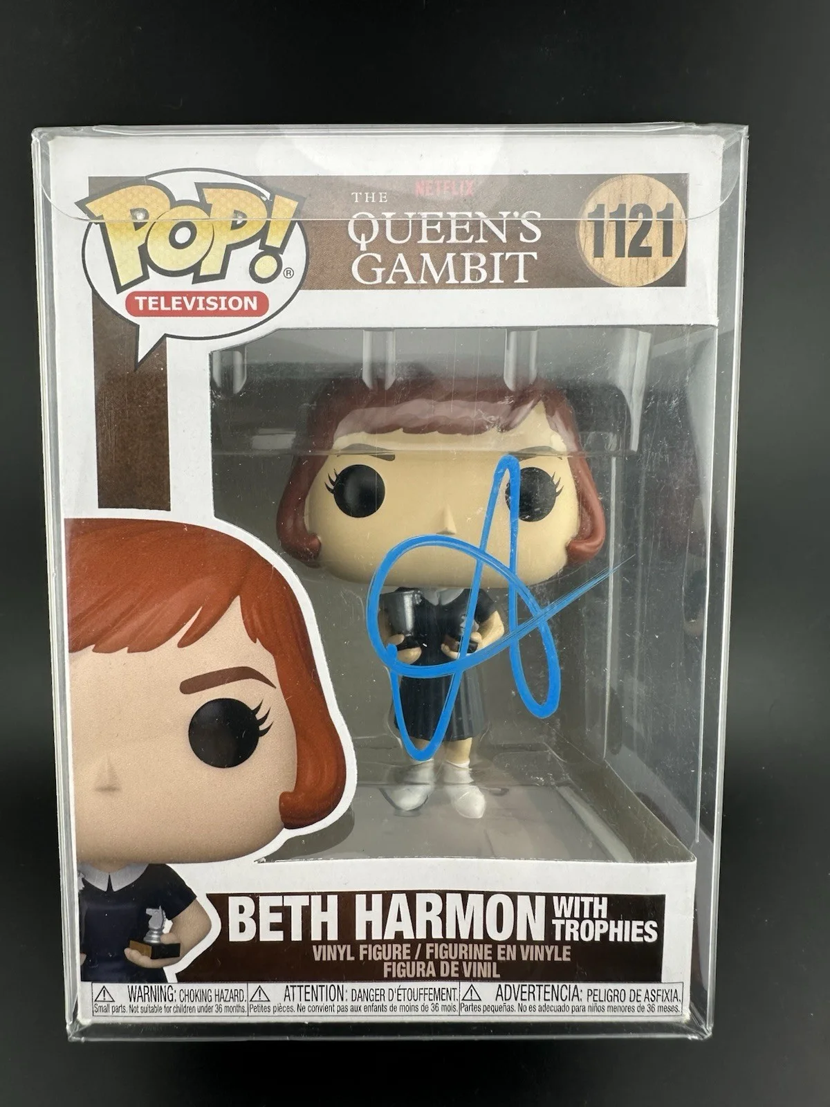 Anya Taylor-Joy — ANYA TAYLOR-JOY SIGNED AUTOGRAPH QUEEN'S GAMBIT BETH HARMON FUNKO POP Beckett