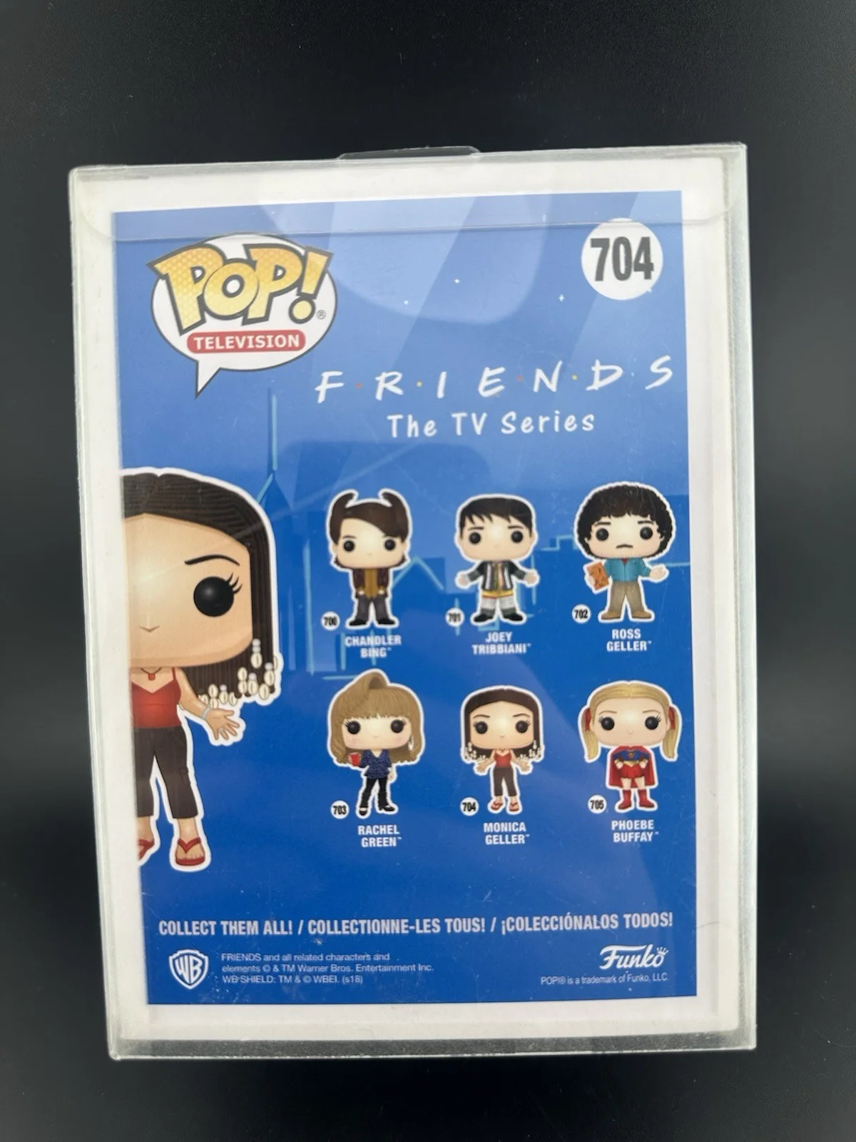 COURTNEY COX — Courtney Cox Friends Signed Funko POP MONICA GELLER SWAU CERT 704, изображение 5