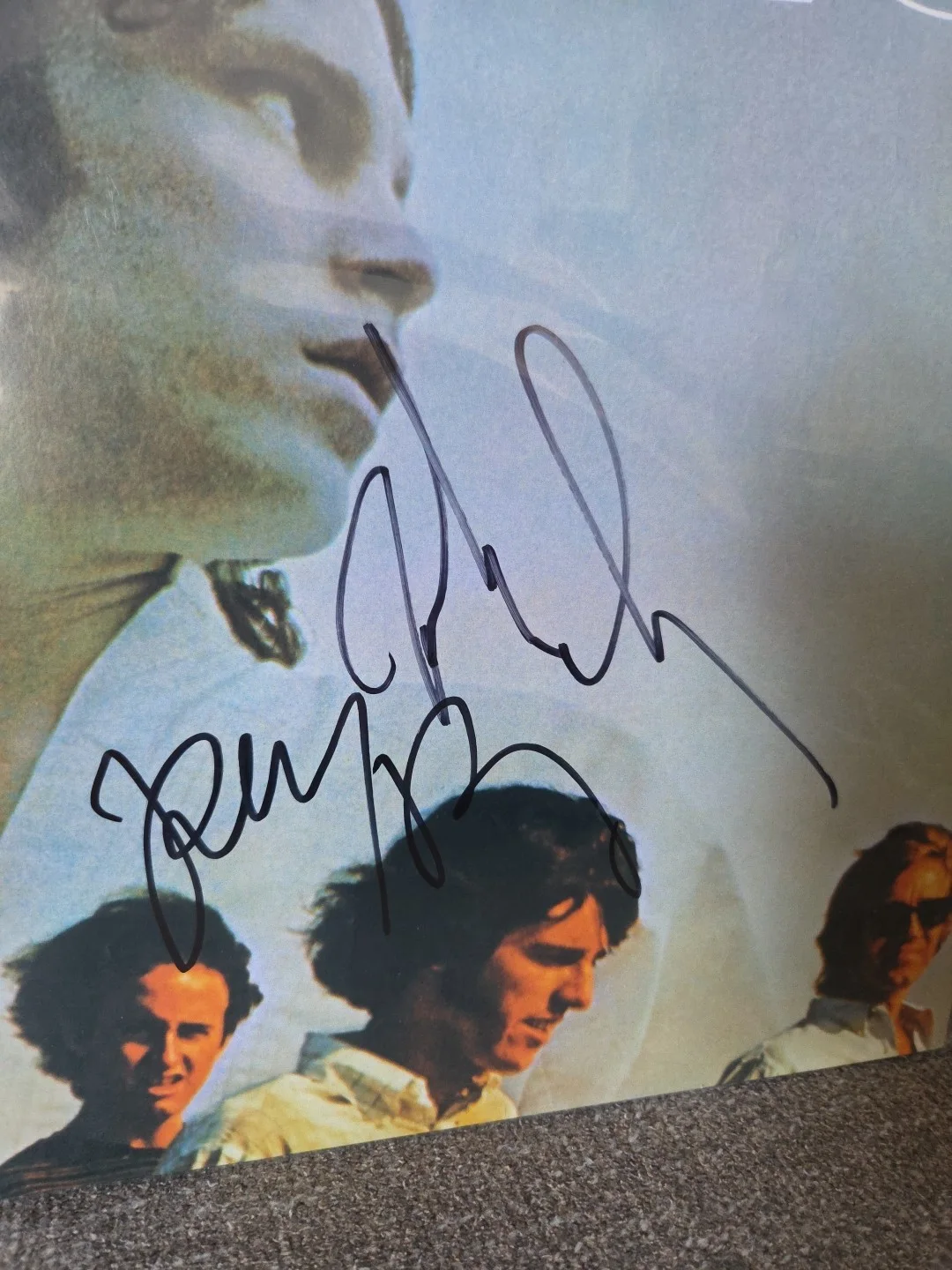 THE DOORS SIGNED X2 13 (THIRTEEN) VINYL LP ROBBY KRIEGER JOHN DENSMORE RACC TS, image 3