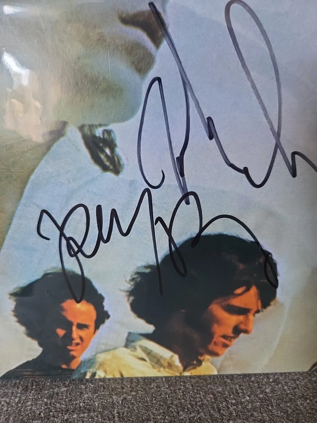 THE DOORS SIGNED X2 13 (THIRTEEN) VINYL LP ROBBY KRIEGER JOHN DENSMORE RACC TS, image 5