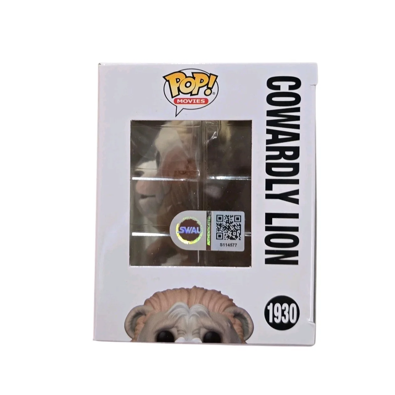 Coleman Domingo — Coleman Domingo Signed Cowardly Lion Funko 1930 Wicked SWAU Authenticated RARE, изображение 2