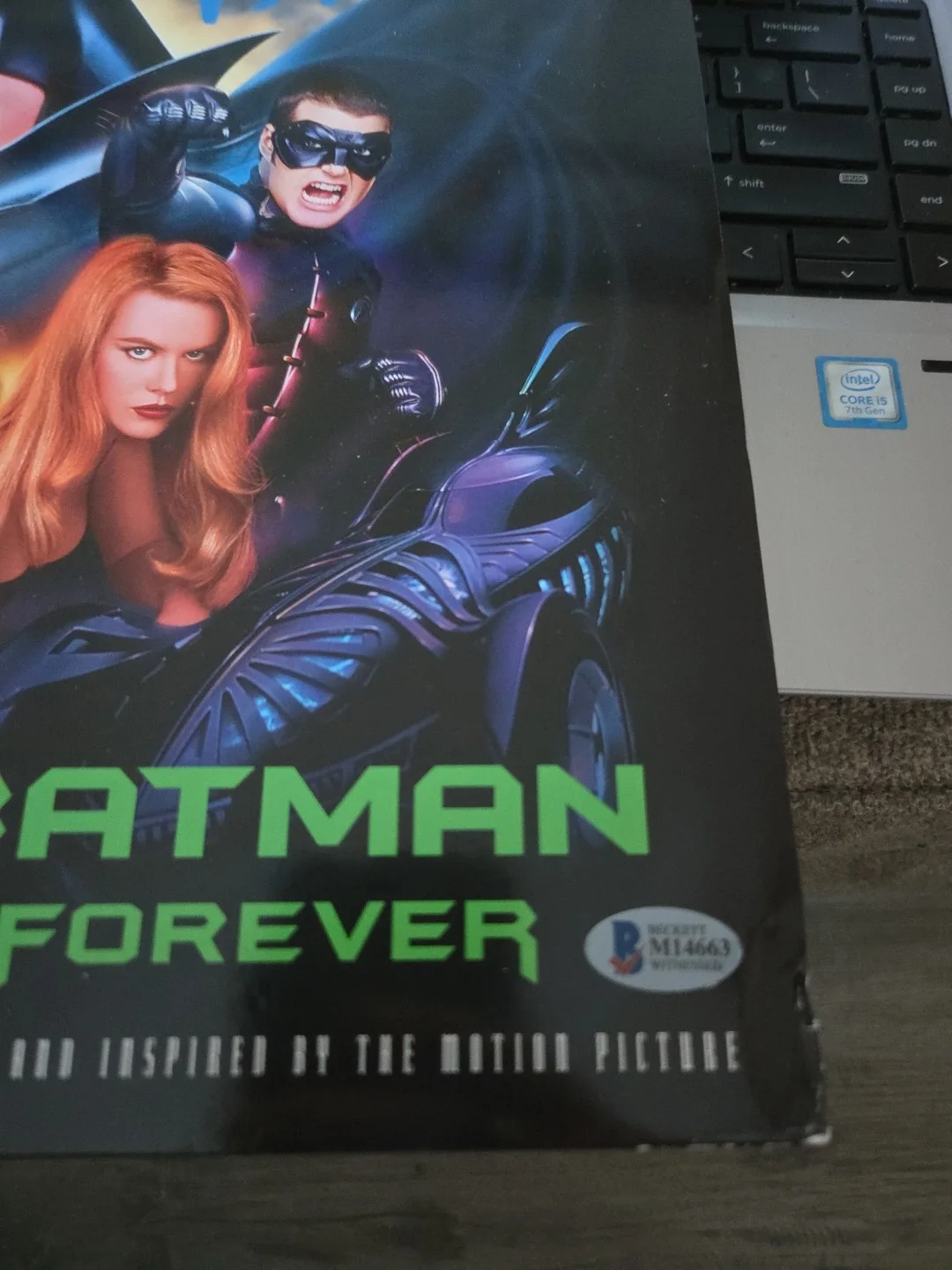 VAL KILMER Signed LP Double colored Vinyl "BATMAN FOREVER" Beckett BAS #M14663, image 5
