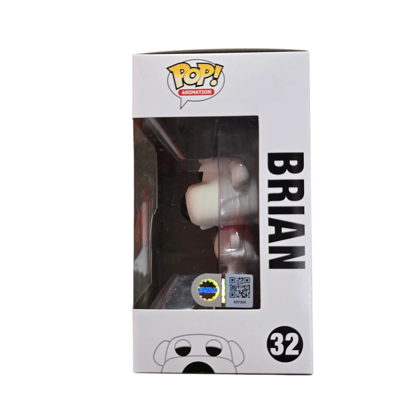 Seth MacFarlane — Seth MacFarlane Signed Brian Funko 32 Family Guy SWAU Authenticated RARE, изображение 2