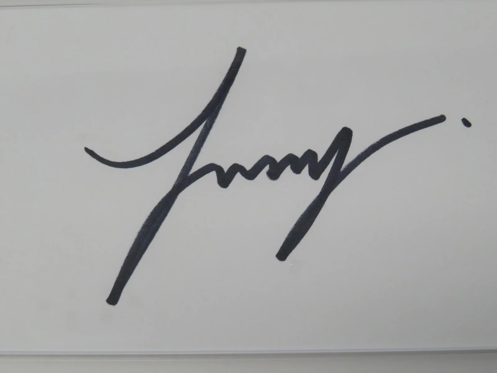 CAT STEVENS Signed Autograph 3x5 Index Card Slab JSA PSA 10 Auto, image 3