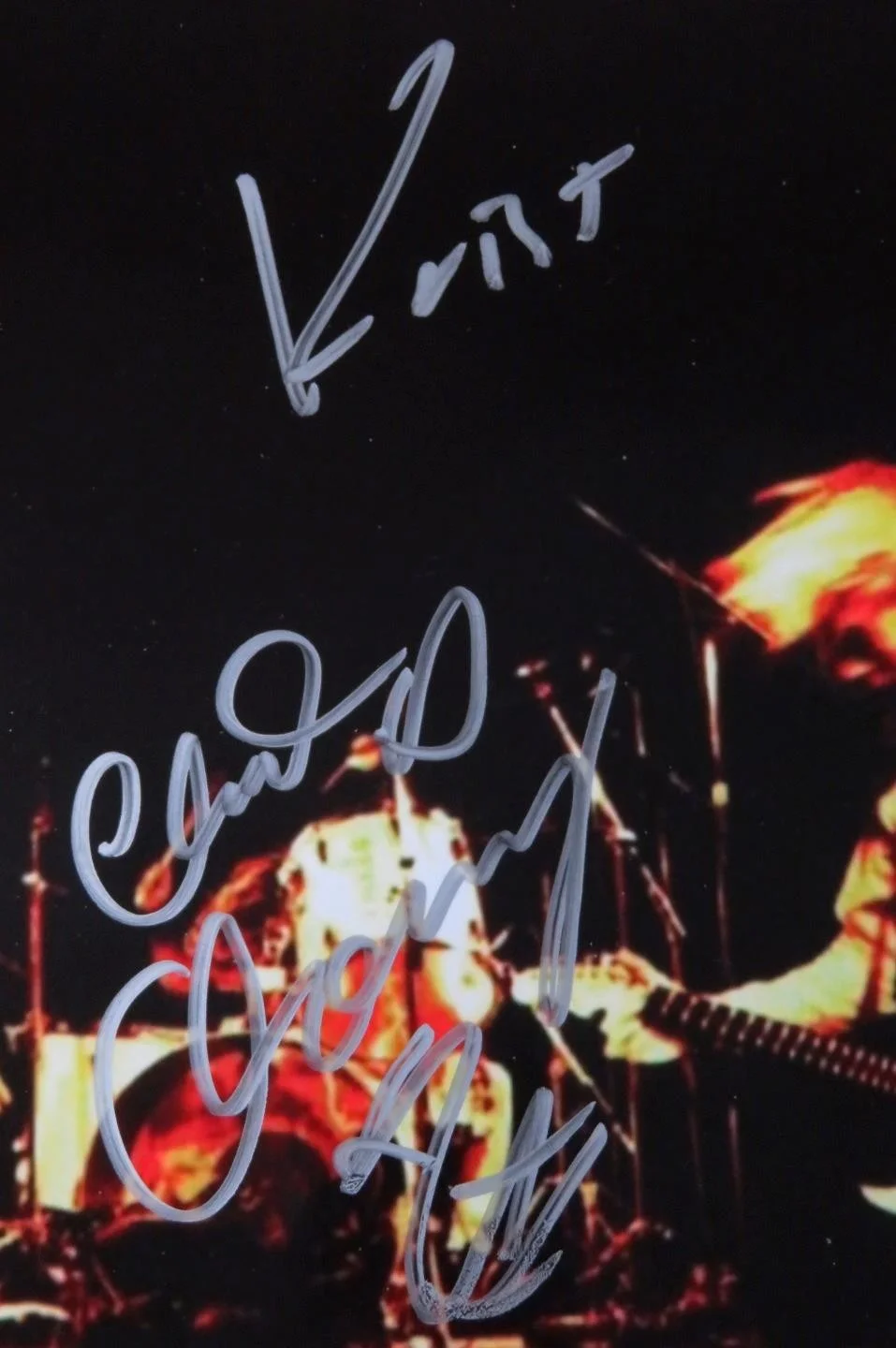 Krist Novoselic & Chad Channing NIRVANA Signed Autograph Auto 8x10 Photo JSA, image 2