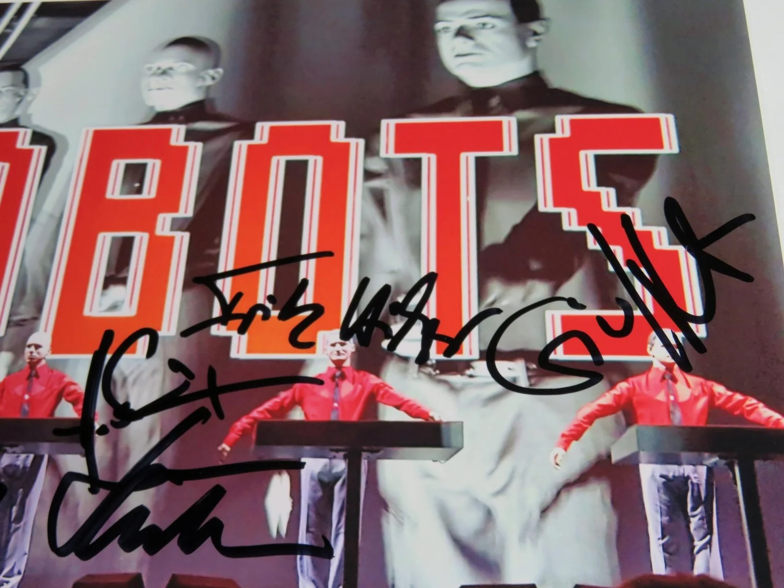KRAFTWERK Signed Autograph Auto 8x10 Photo by All 4 JSA, изображение 3
