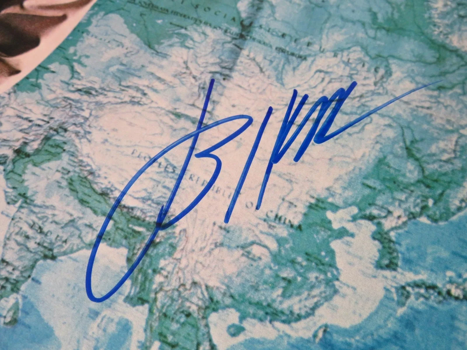 JIMMY BUFFETT Signed Autograph "Somewhere Over China" Album Vinyl LP JSA BAS, изображение 2