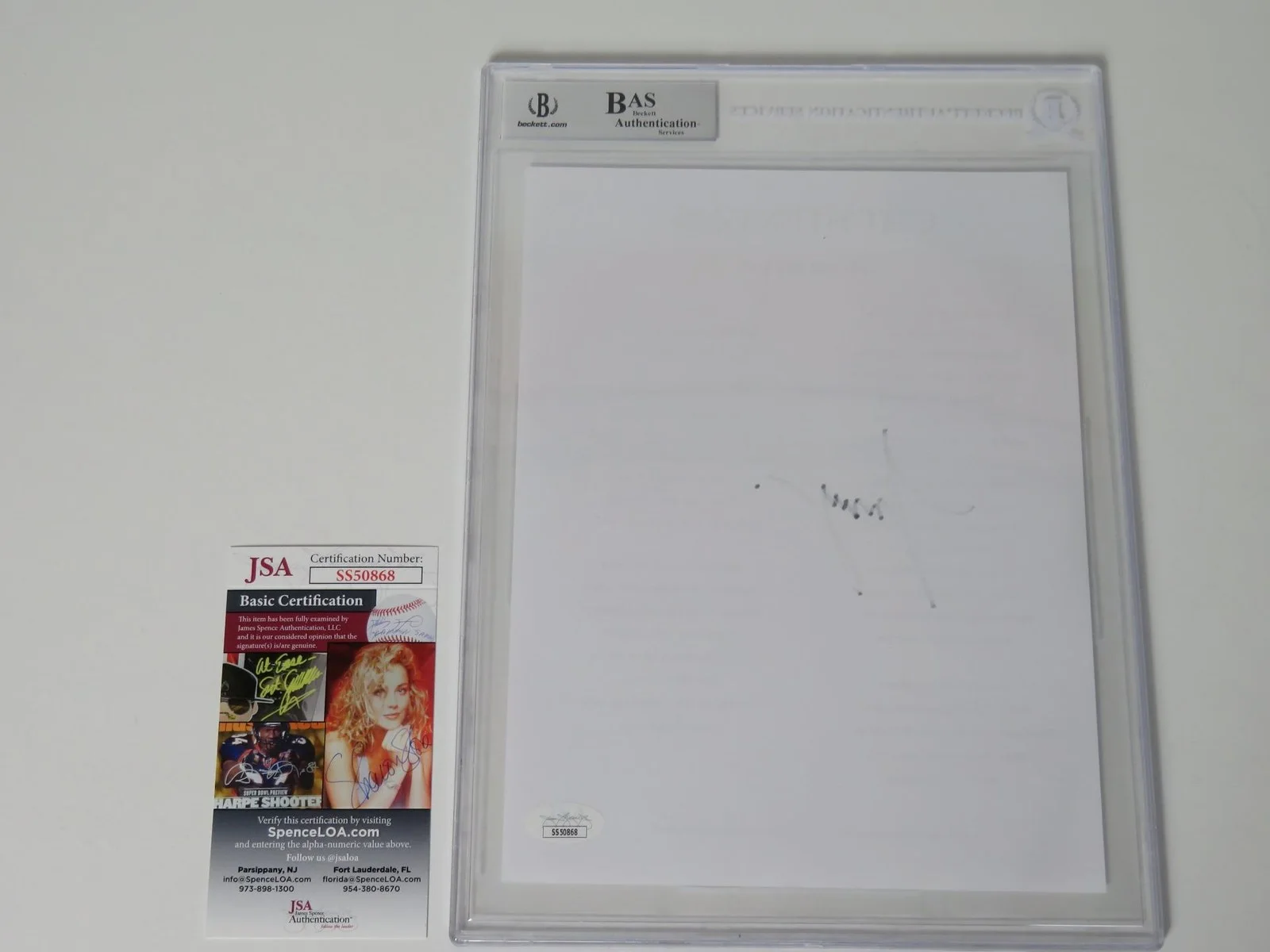 CAT STEVENS Signed Autograph Auto "Father & Son" Lyric Sheet Music Slab BAS JSA, image 4