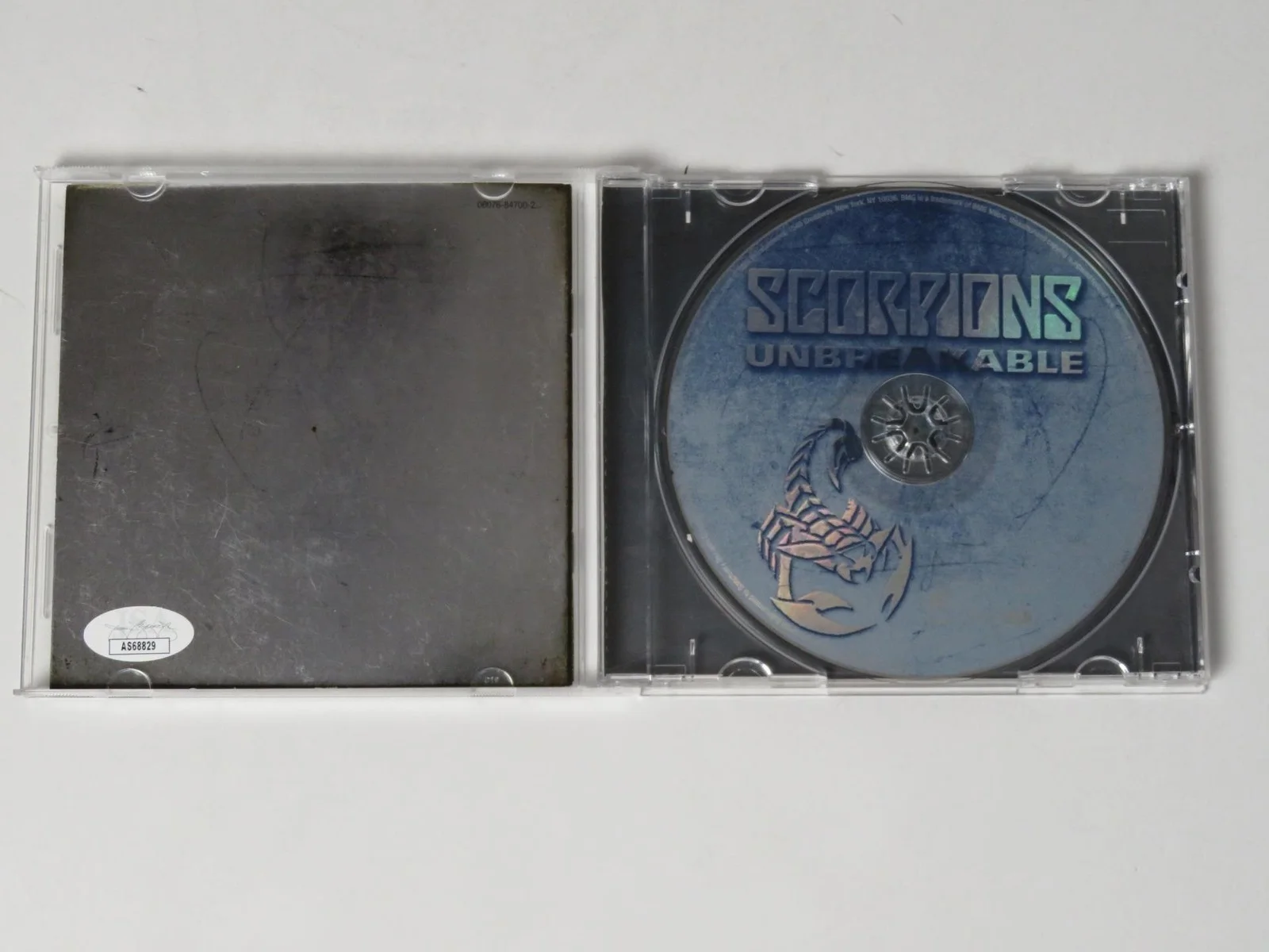 SCORPIONS Signed Autograph Auto "Unbreakable" CD by All 5 JSA, изображение 4