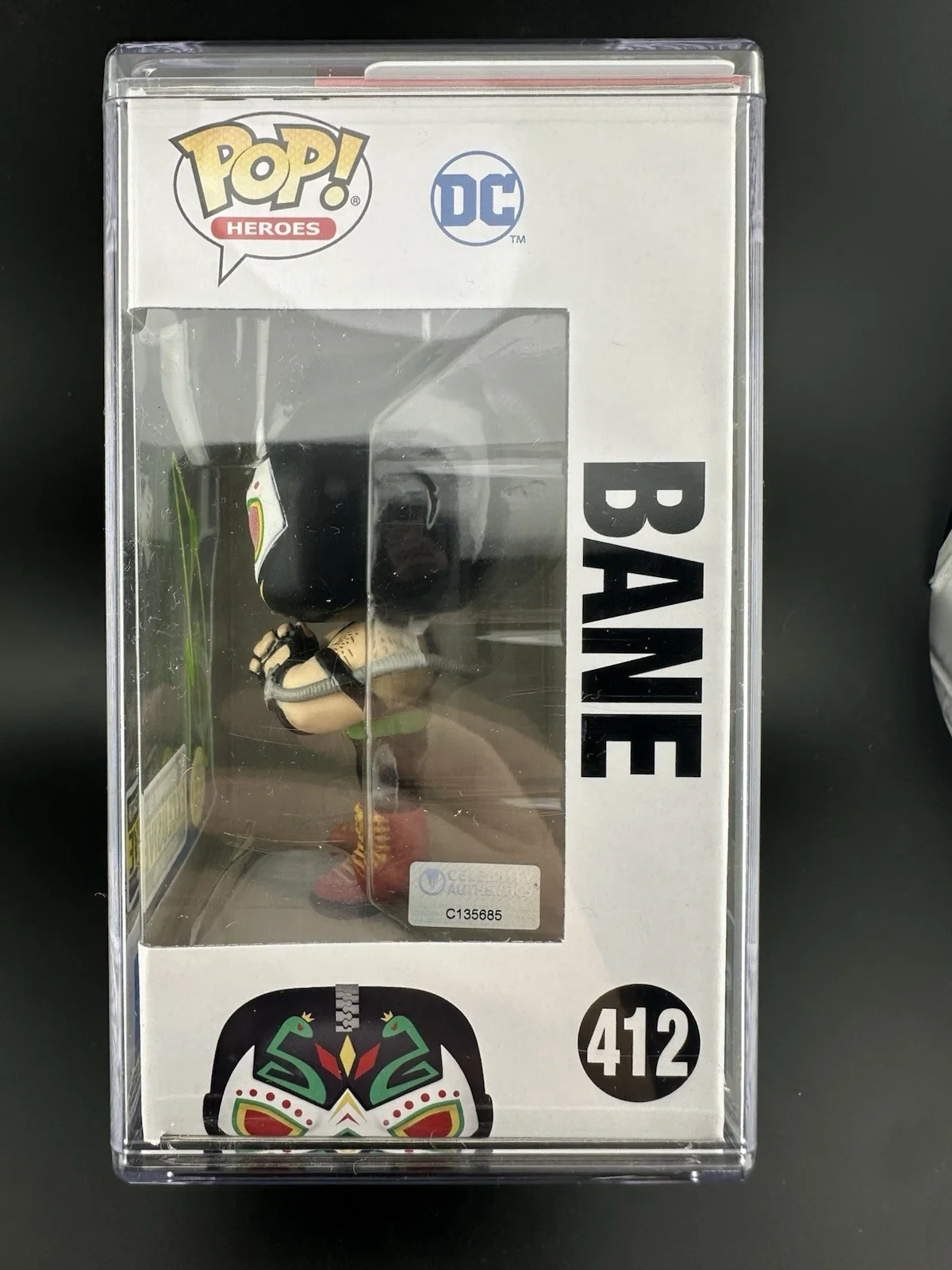 Tom Hardy — Tom Hardy Signed Super Heroes Bane Funko Pop #412 Limited Edition Celebrity Auth, изображение 4