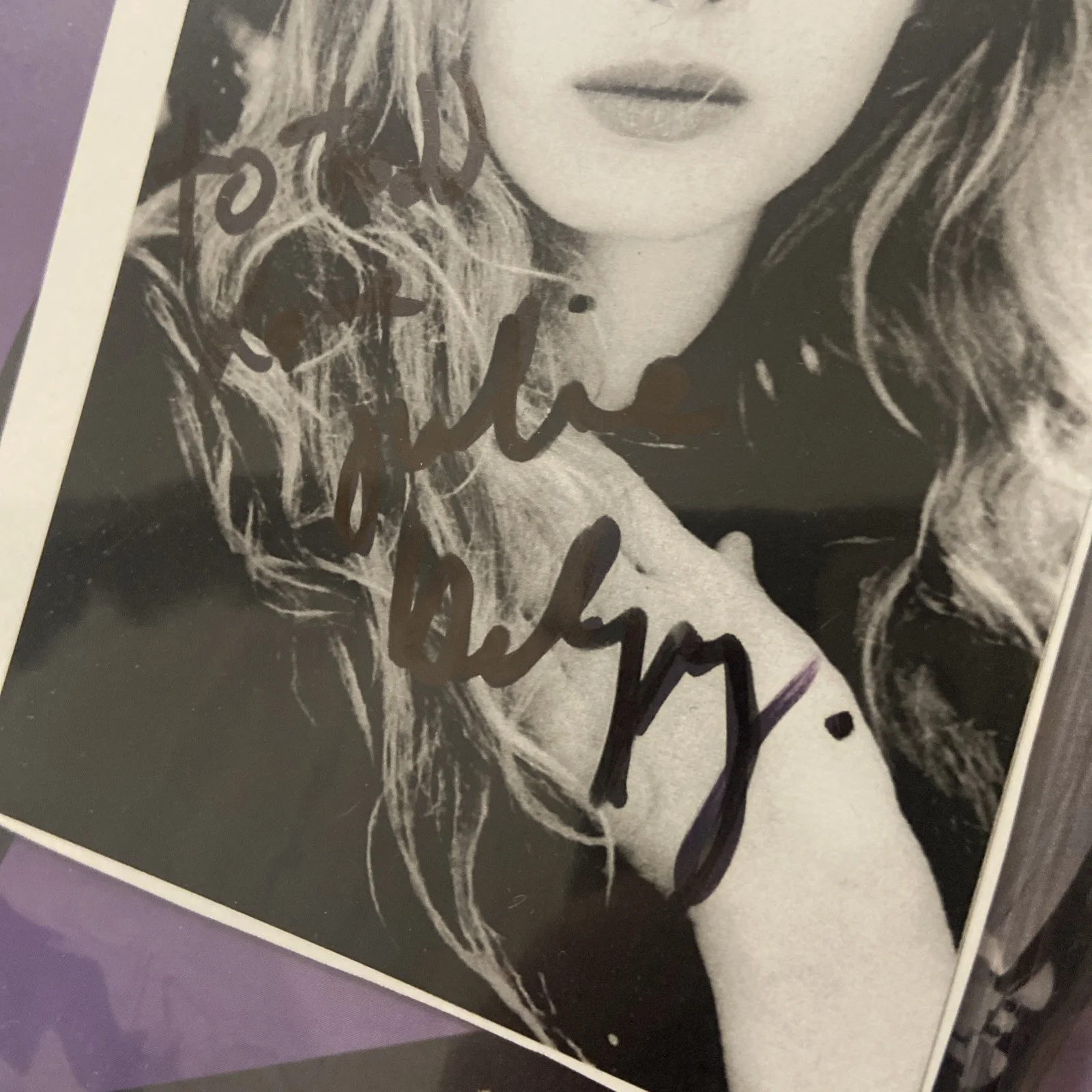 Julie Delpy — JULIE DELPY... Breathtaking Beauty - SIGNED 4x6 Avengers - the Countess, изображение 2