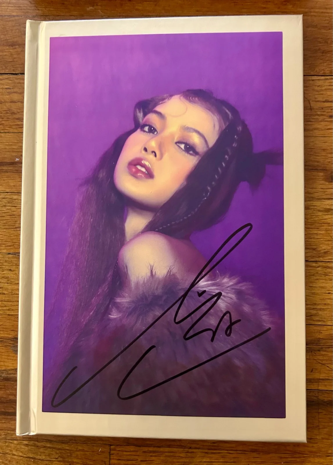 Blackpink Lisa Lalisa Single Promo L Signed Autographed 비매 (Bimae) Not For Sale, изображение 2