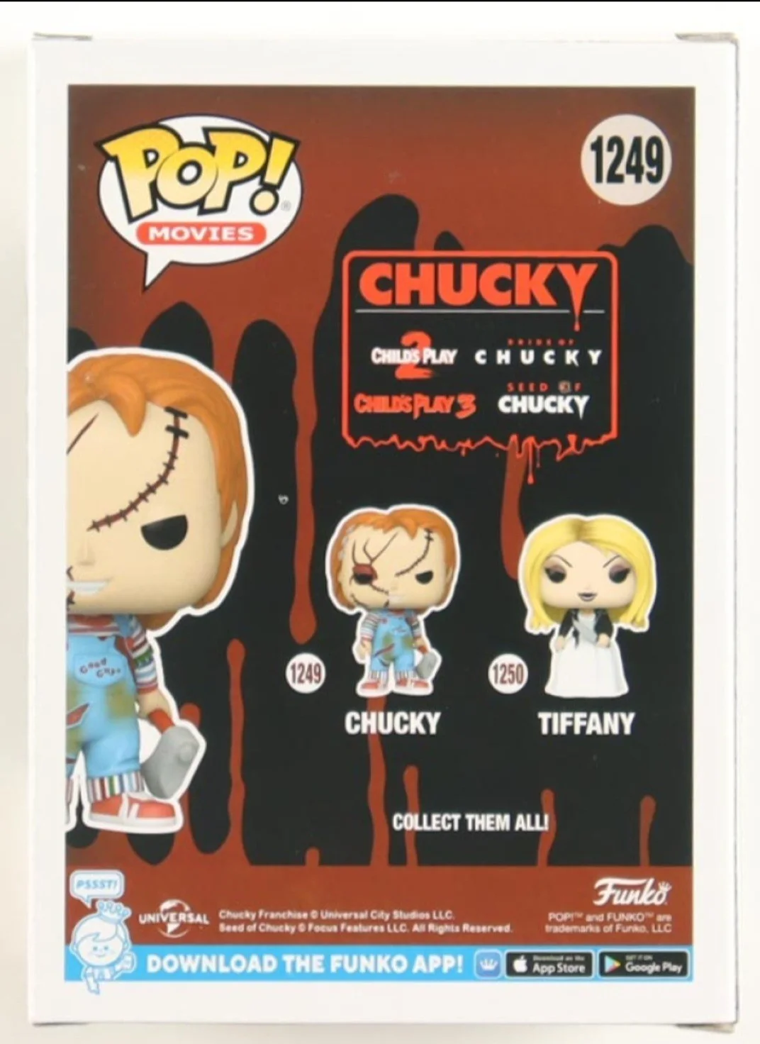 Alex Vincent, Chris Sarandon — Chris Sarandon & Alex Vincent Signed Childs Play .Funko Pop #1249 auto PA COA, image 3