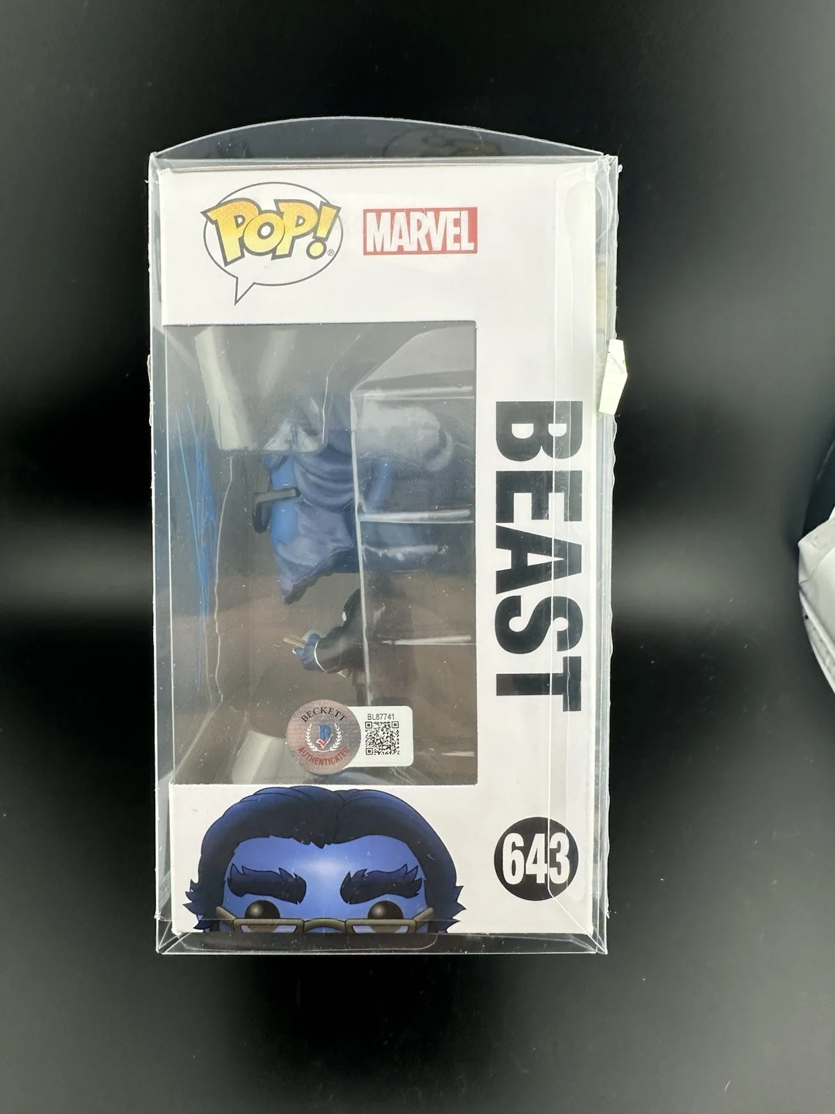 Kelsey Grammer — Kelsey Grammer Signed Autographed Vinyl Funko Pop 643 Marvel Beast BECKETT BAS, изображение 4