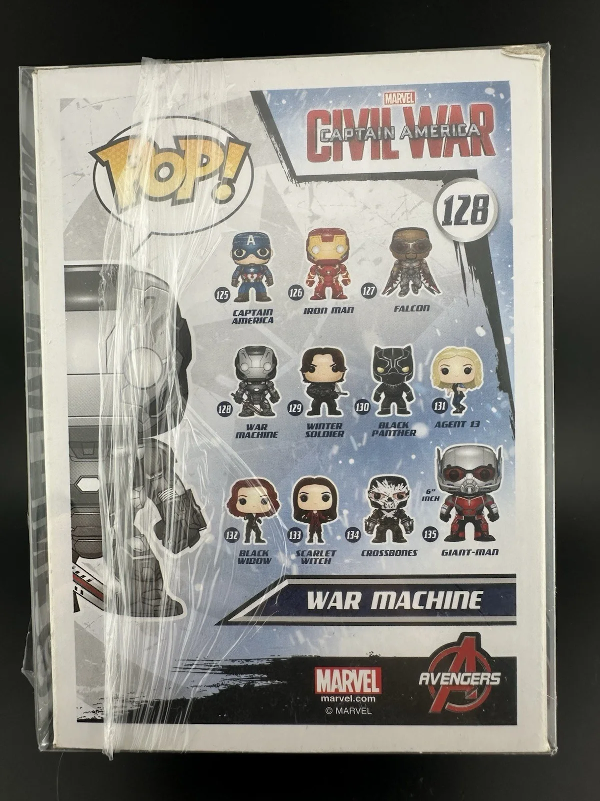 Don Cheadle Signed Autographed War Machine Civil War Funko Pop Exclusive JSA COA, изображение 4