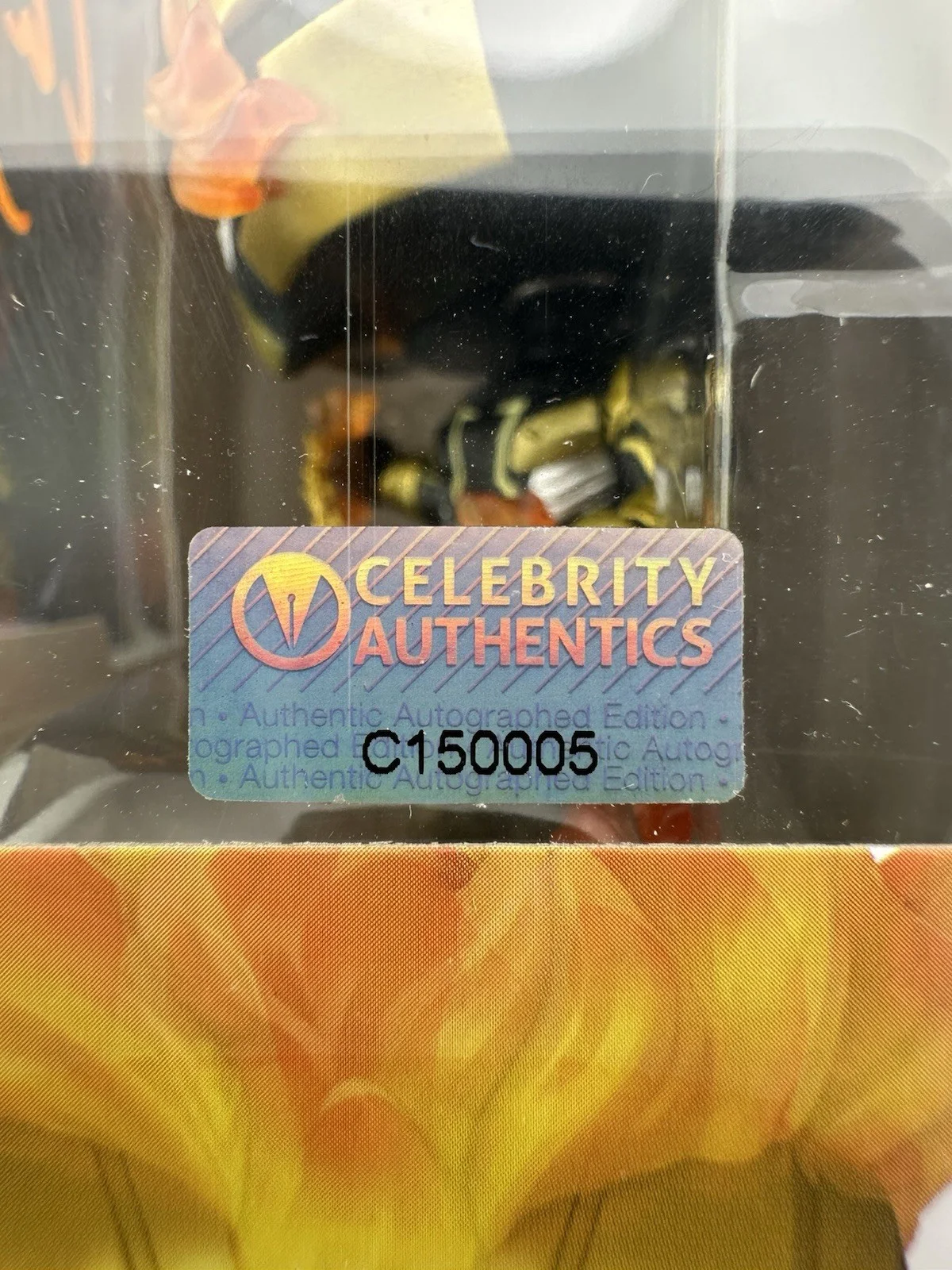 Nicolas Cage — Nicolas Cage Signed Ghost Rider Funko Pop #1248 Celebrity Authentics COA RARE, изображение 3