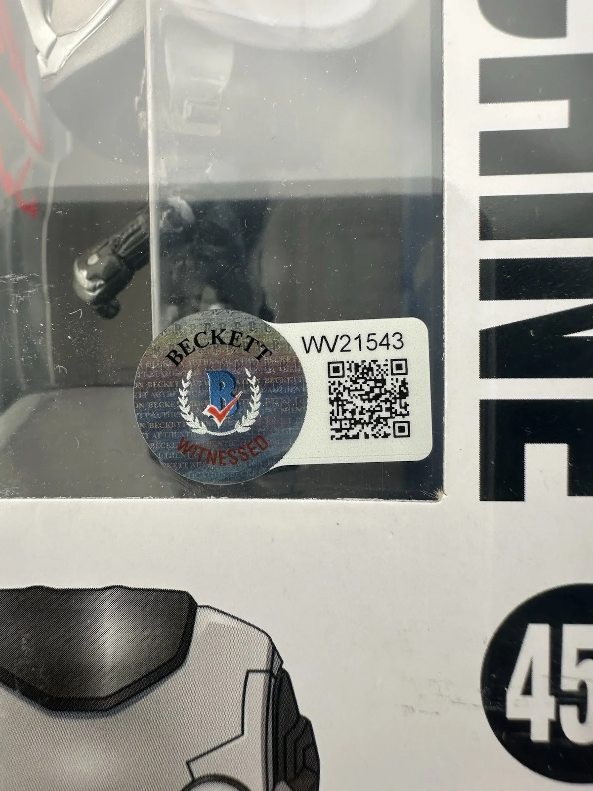 Don Cheadle Signed Inscribed War Machine Civil War Funko Pop 458 Exclusive JSA, изображение 3