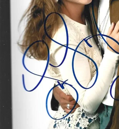 Hand signed 8 x 10 photo John Stamos, Lori Loughlin "Full House", image 2