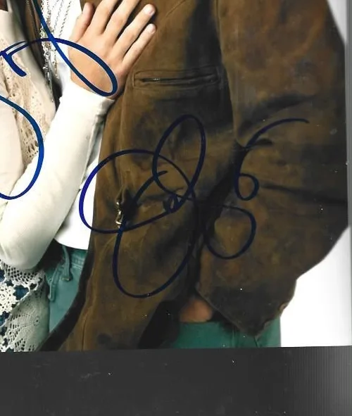 Hand signed 8 x 10 photo John Stamos, Lori Loughlin "Full House", image 3