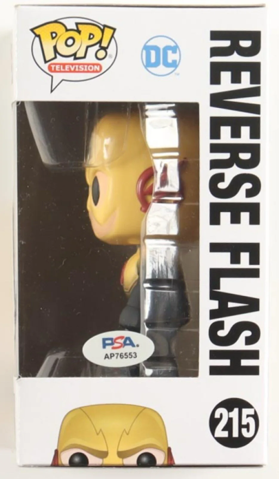 Ezra Miller — DC COMICS Ezra Miller Signed Autographed “The Flash” REVERSE FLASH Funko Pop PSA, image 2