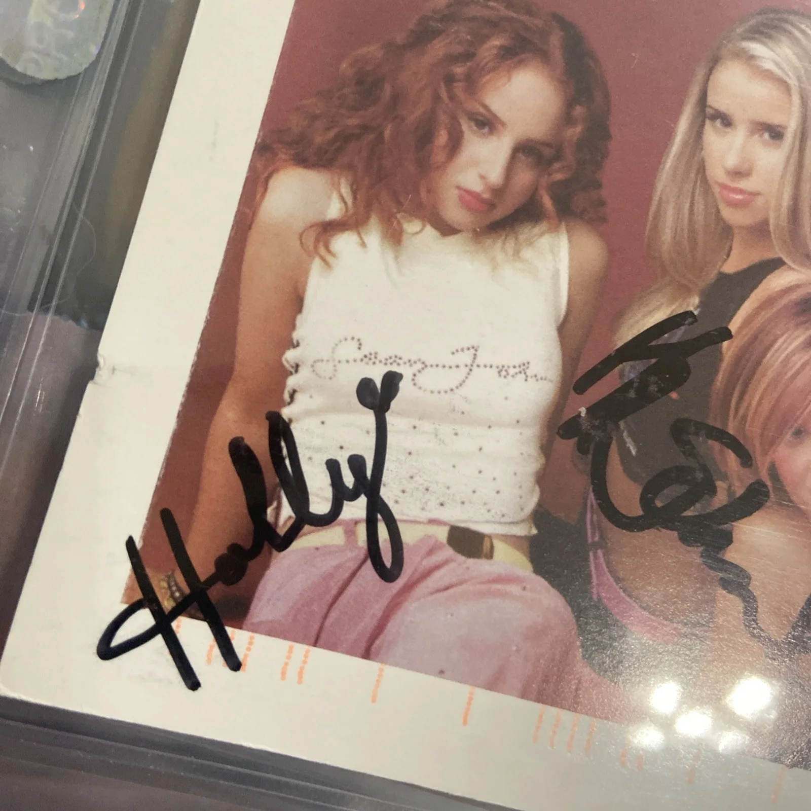 Dream Girl Pop Band 4x6 Signed Photo “Dream" Four Signatures- It was all a Dream, изображение 2