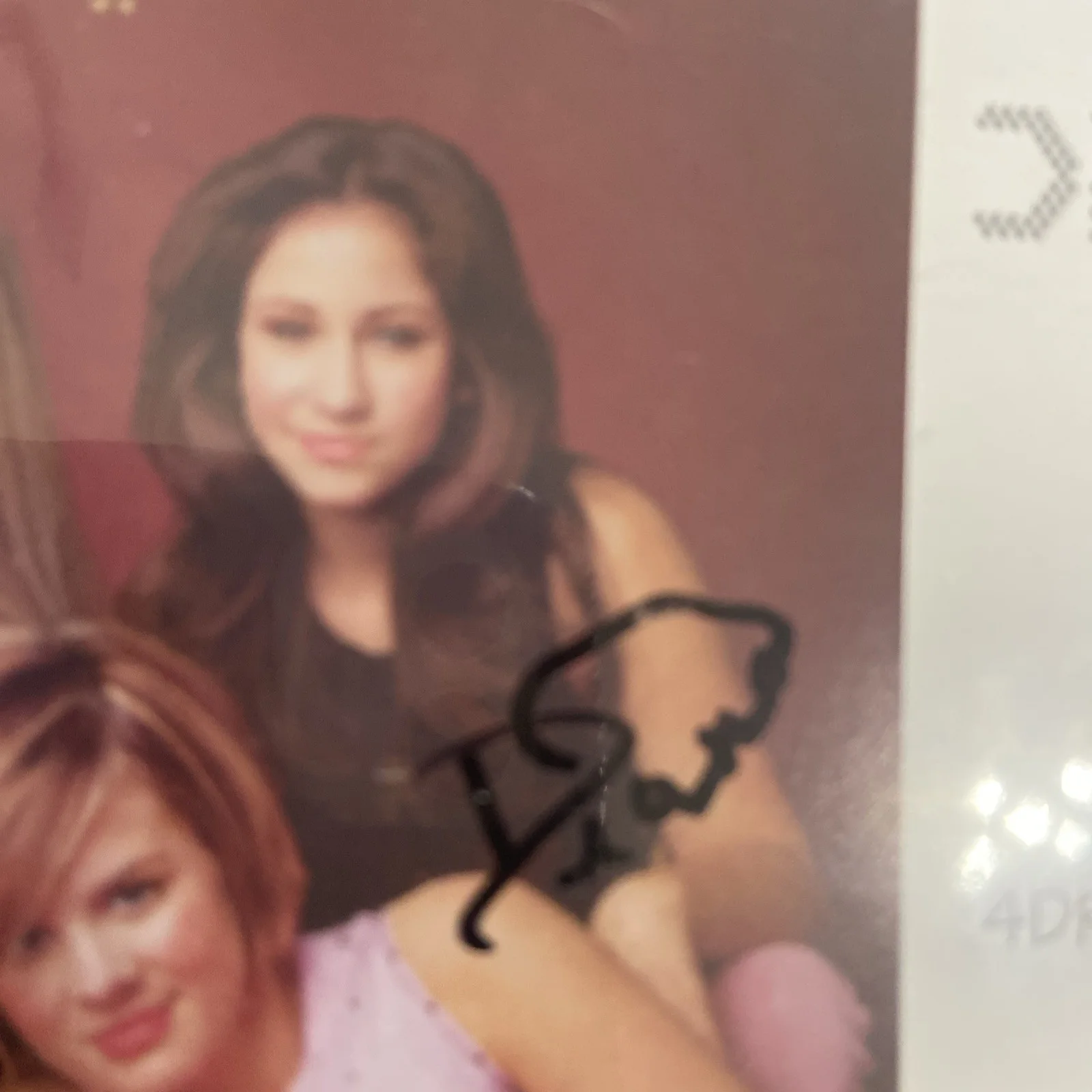 Dream Girl Pop Band 4x6 Signed Photo “Dream" Four Signatures- It was all a Dream, изображение 4