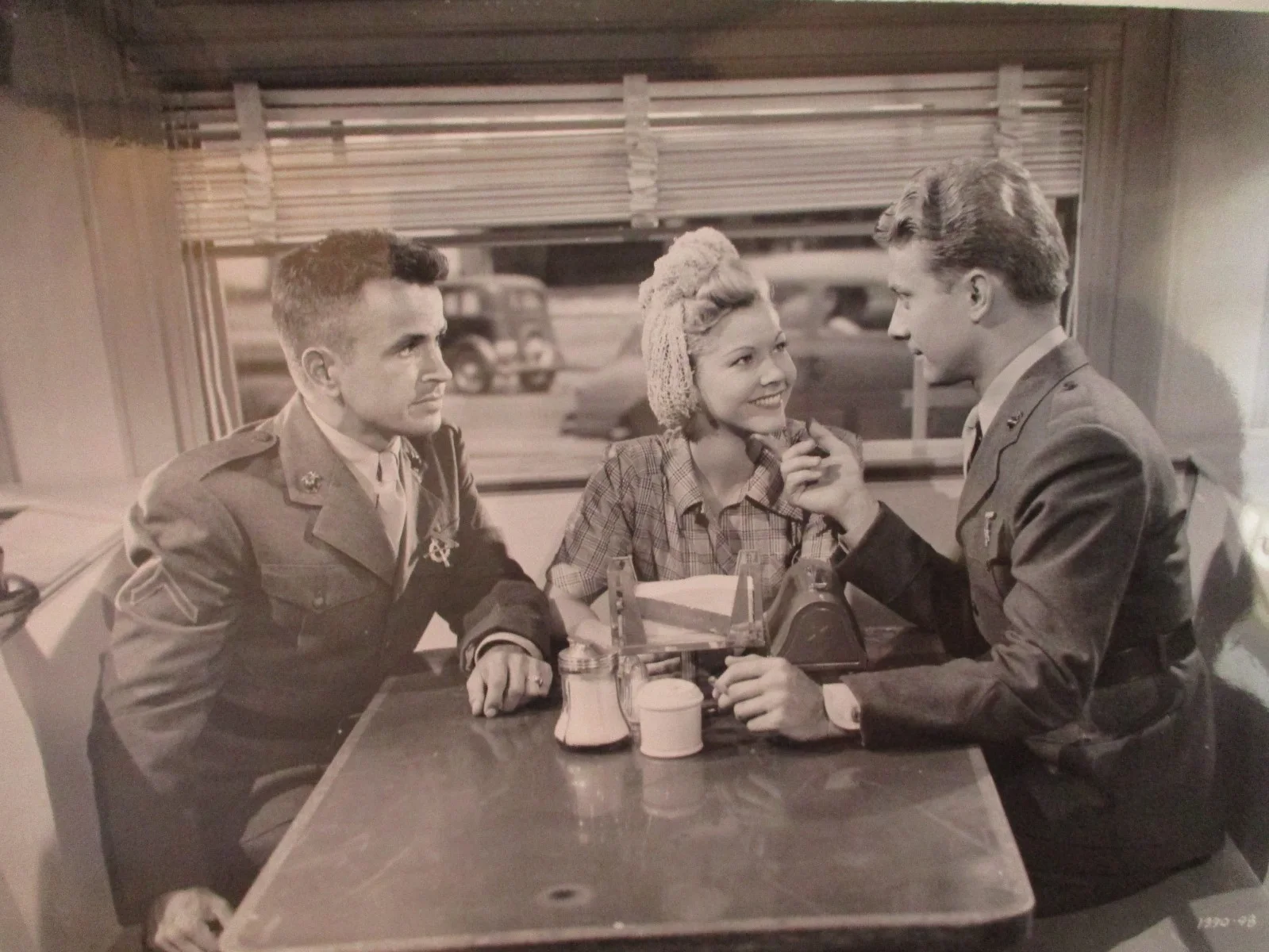 Grace McDonald/Noah Beery/David Bruce(GUNG HO!)1950's 10 x 8 B & W Press Photo, image 2