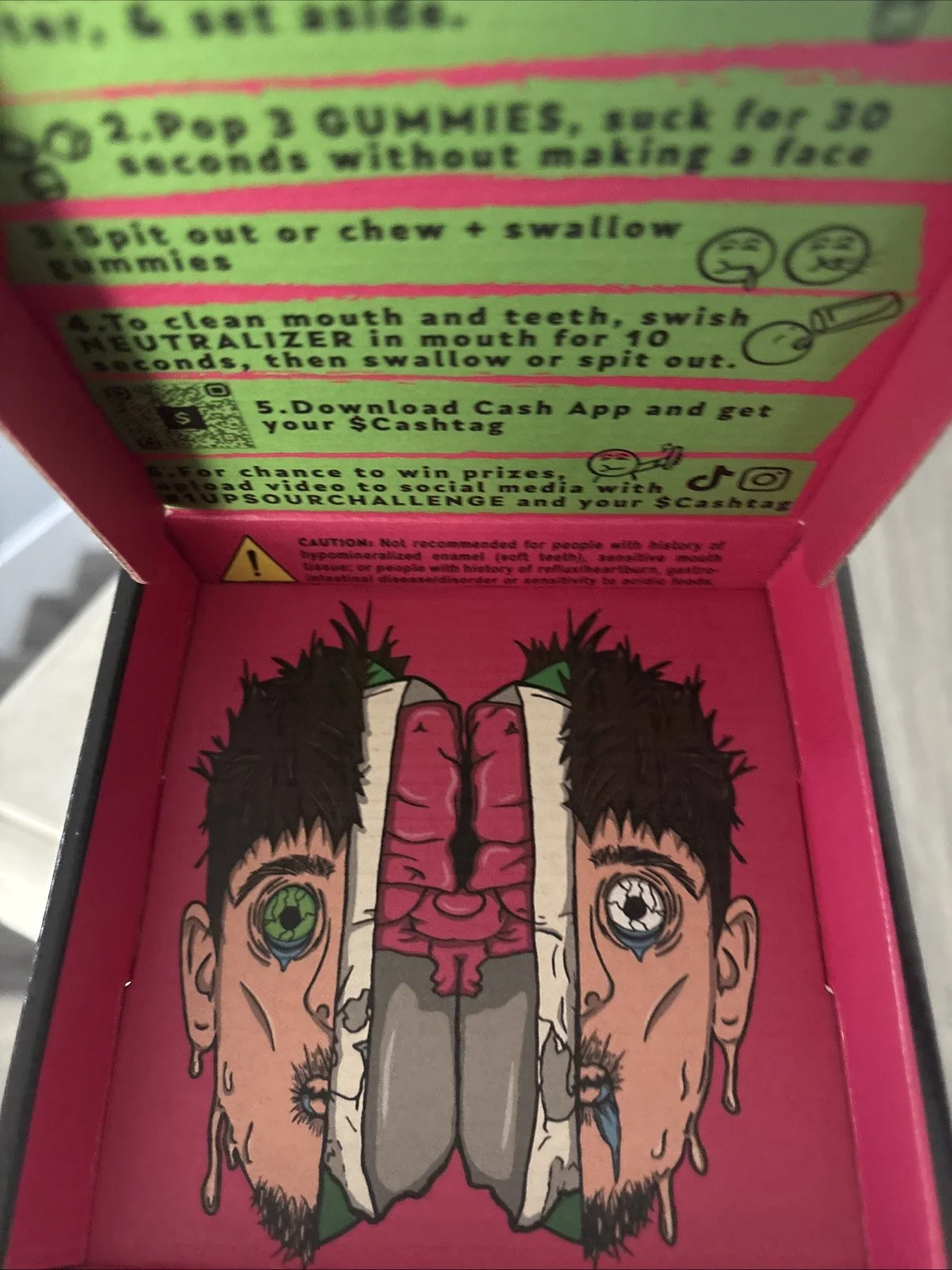 FaZe Rug AUTOGRAPHED 1UP Candy Box Rare Signed YouTube Collectible, изображение 3