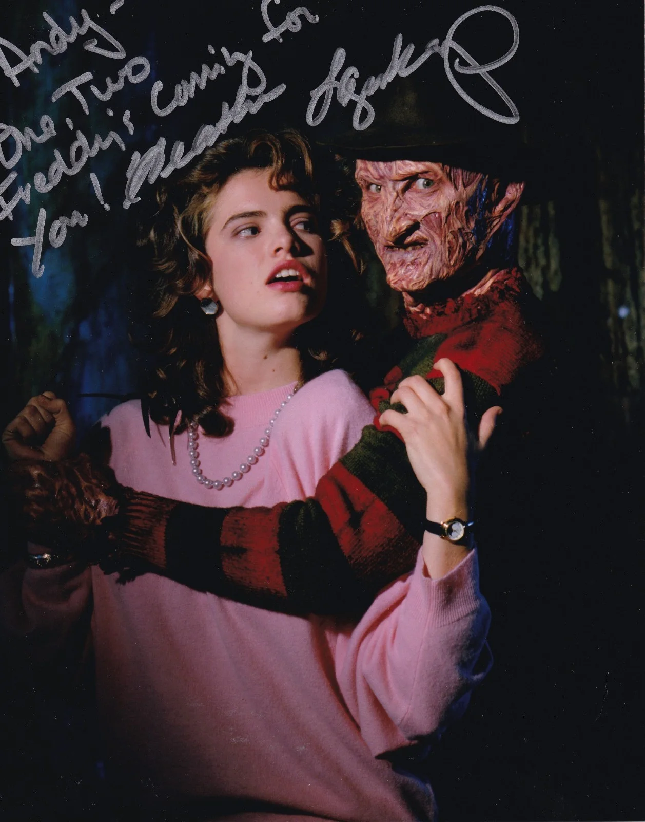 Heather Langenkamp — Heather Langenkamp A Nightmare On Elm Street Signed 8x10 Photo COA