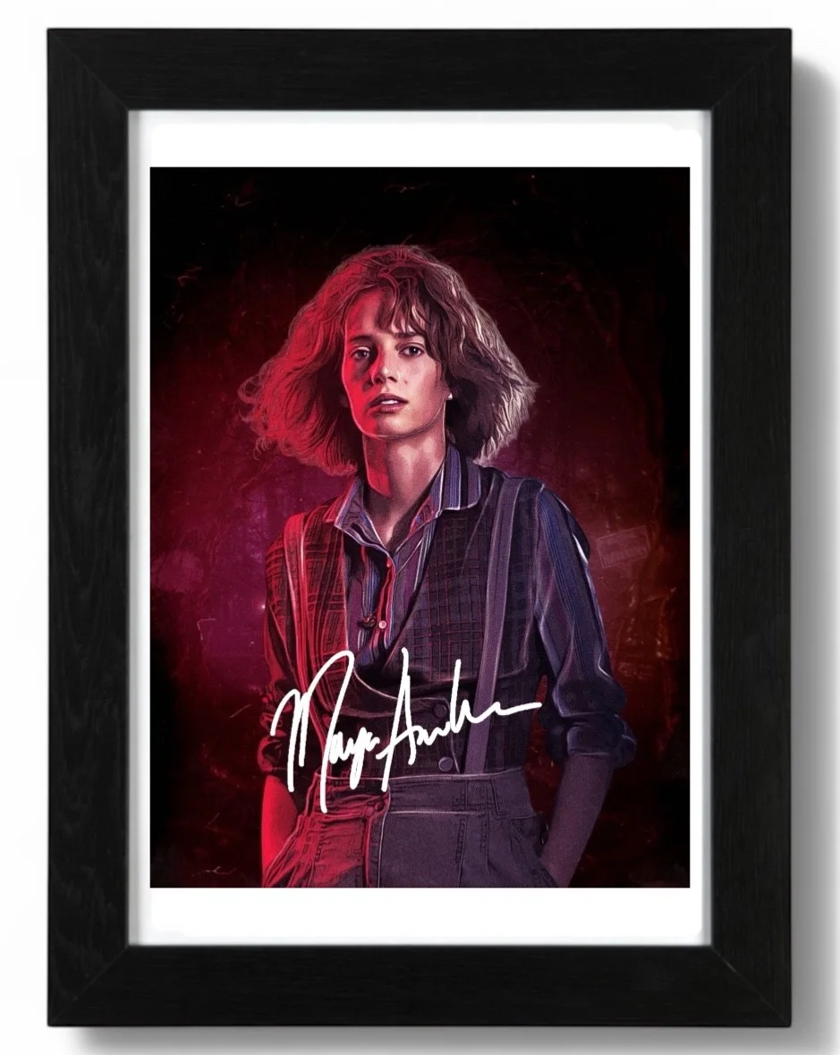Maya Hawke Signed Autograph PHOTO Pre Print 6x4/A4/ Framed Stranger Things, image 3