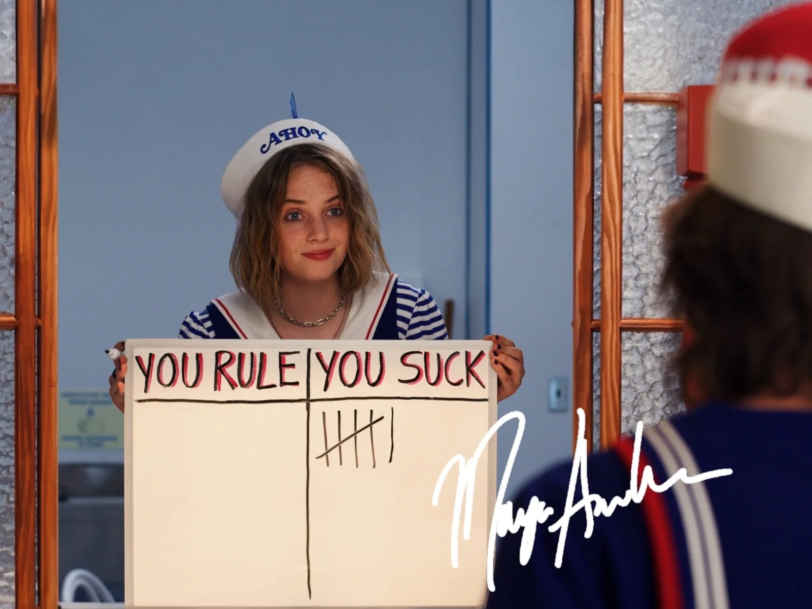 Maya Hawke Signed Autograph PHOTO Pre Print 6x4/A4/ Framed Stranger Things, image 2
