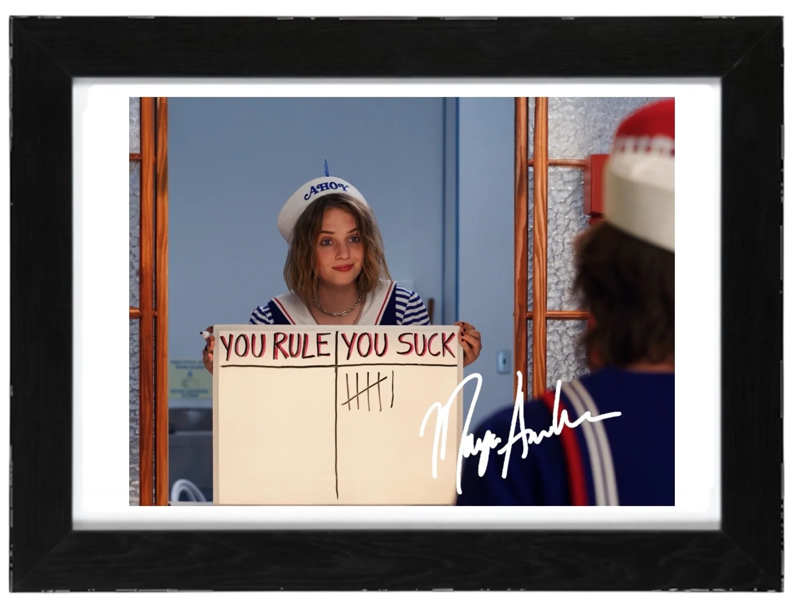 Maya Hawke Signed Autograph PHOTO Pre Print 6x4/A4/ Framed Stranger Things, image 3