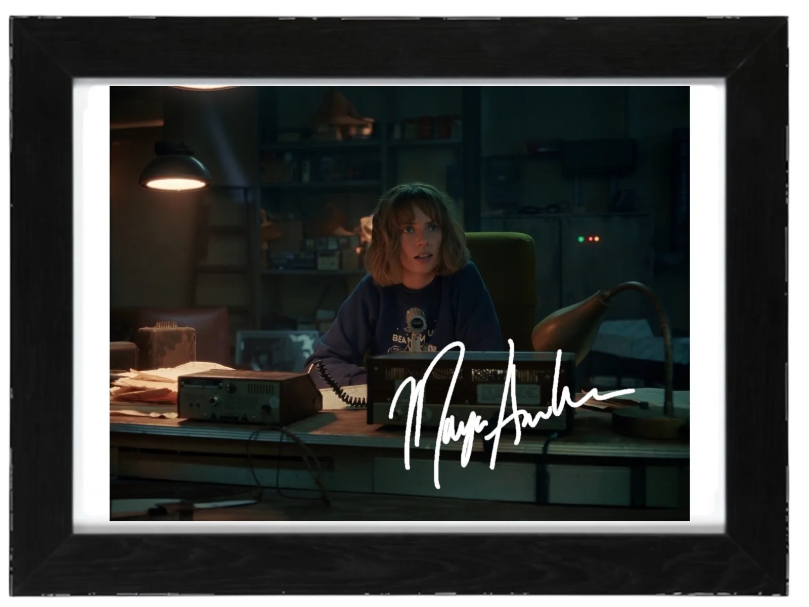 Maya Hawke Signed Autograph PHOTO Pre Print 6x4/A4/ Framed Stranger Things, изображение 3