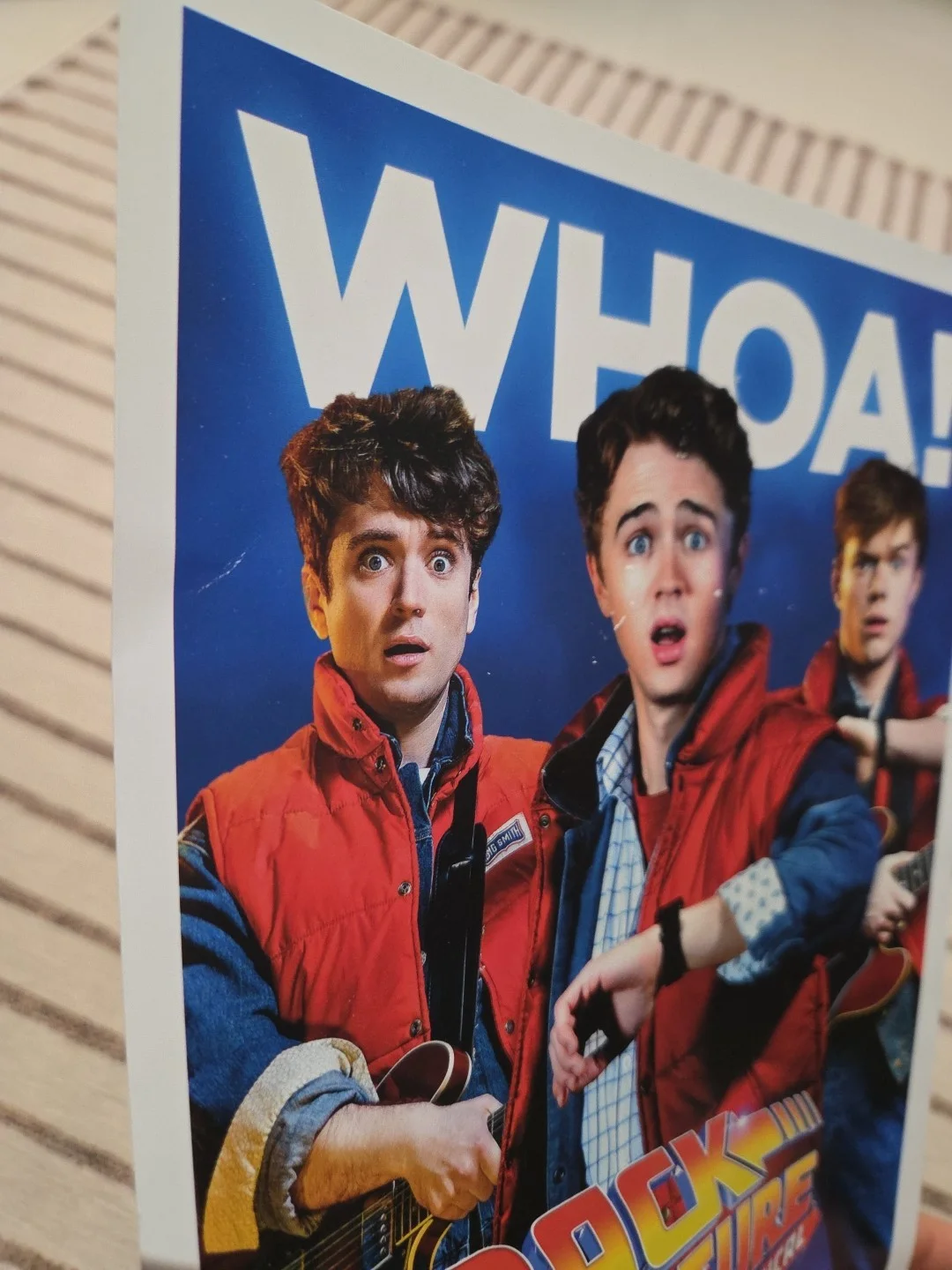 Back To The Future Musical 40th Anniversary Limited Edition Poster UK West End, изображение 4