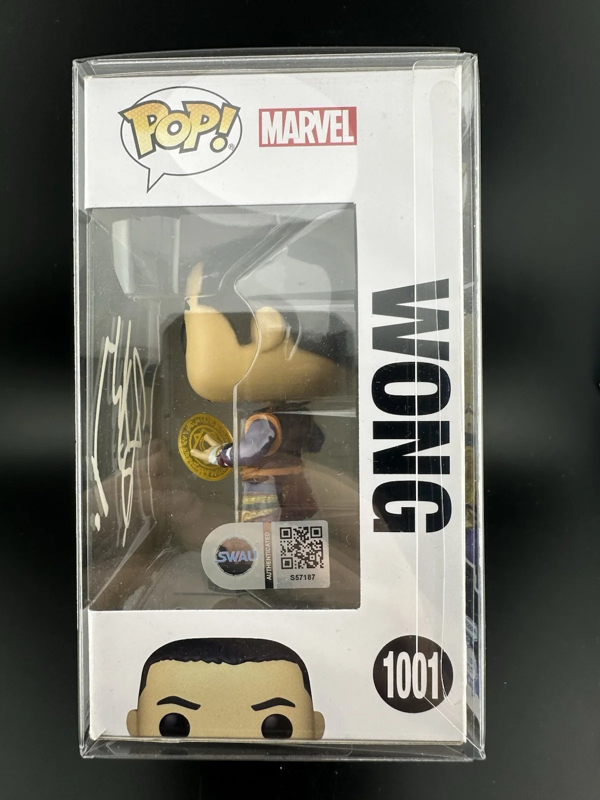 Benedict Wong Signed Autographed Doctor Strange Multiverse Funko Pop 1001 SWAU, image 4
