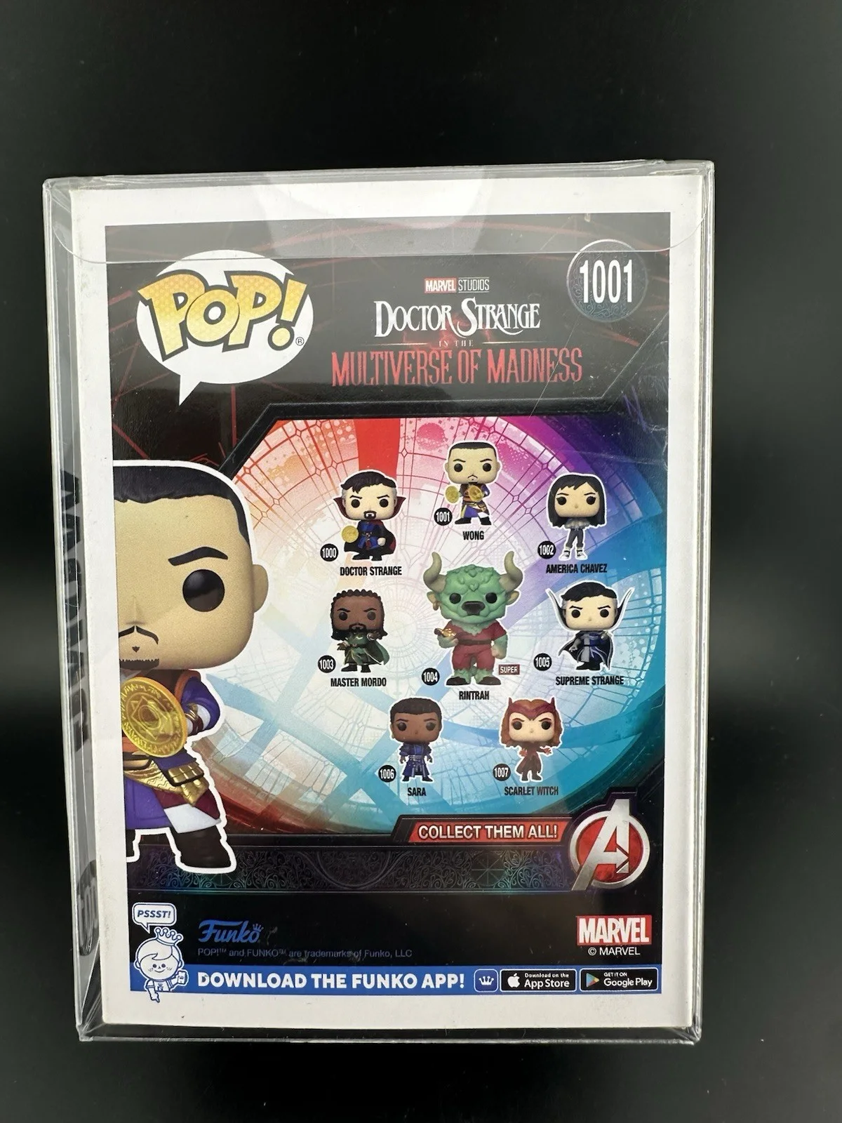 Benedict Wong Signed Autographed Doctor Strange Multiverse Funko Pop 1001 SWAU, image 5