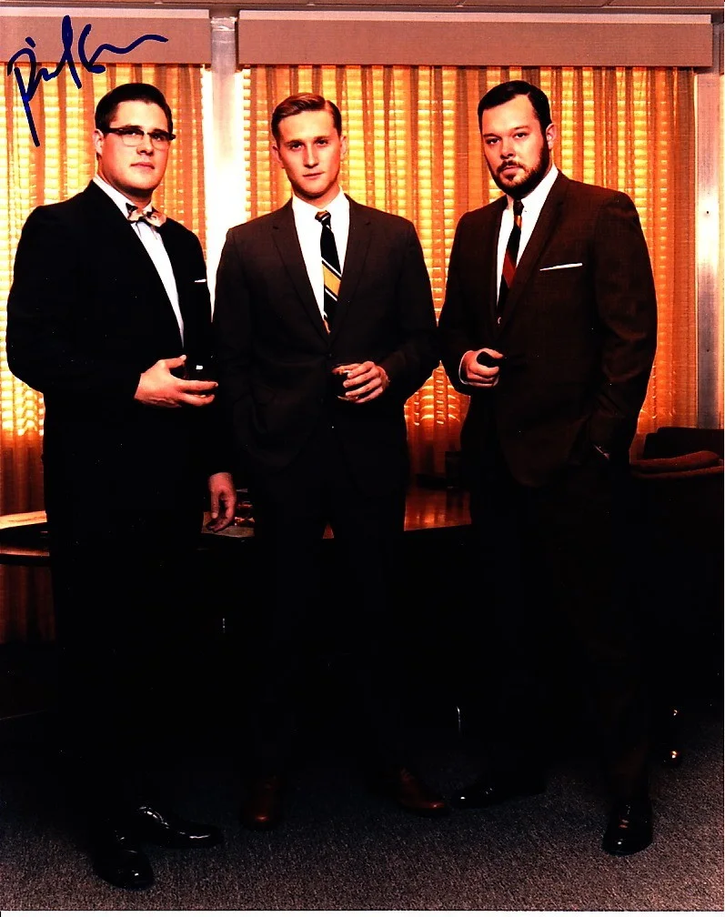 Rich Sommer — RICH SOMMER SIGNED 8X10 PHOTO PICTURE HARRY CRANE MAD MEN IP SIGNATURE #2