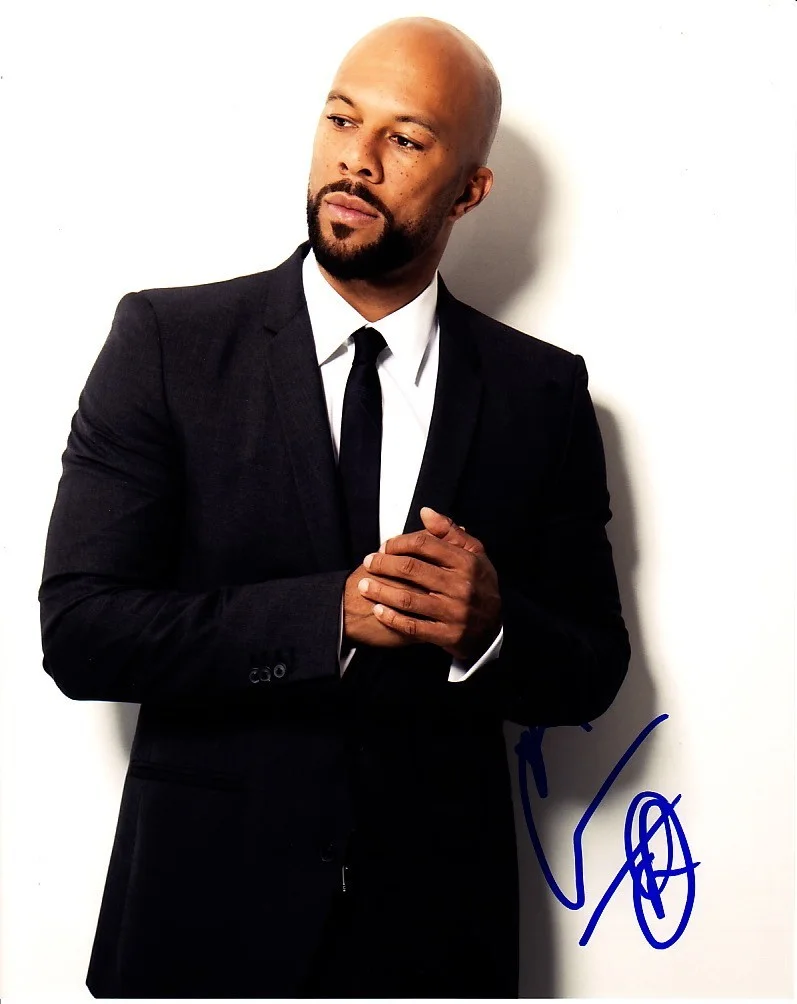 common — COMMON SIGNED 8X10 PHOTO HELL ON WHEELS TERMINATOR SALVATION HELL ON WHEELS #3