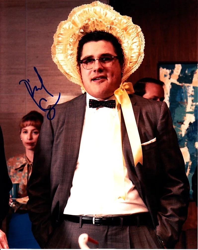 Rich Sommer — RICH SOMMER SIGNED 8X10 PHOTO PICTURE HARRY CRANE MAD MEN IP SIGNATURE #1
