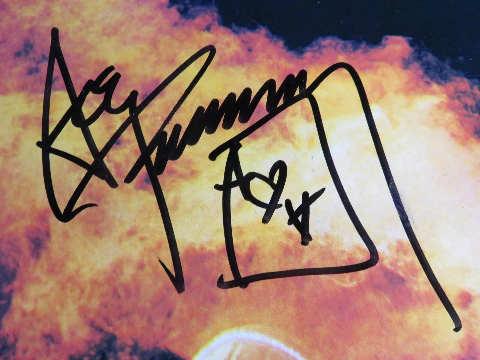 Ace Frehley KISS Signed Autograph Auto 17x23 Poster JSA, изображение 2