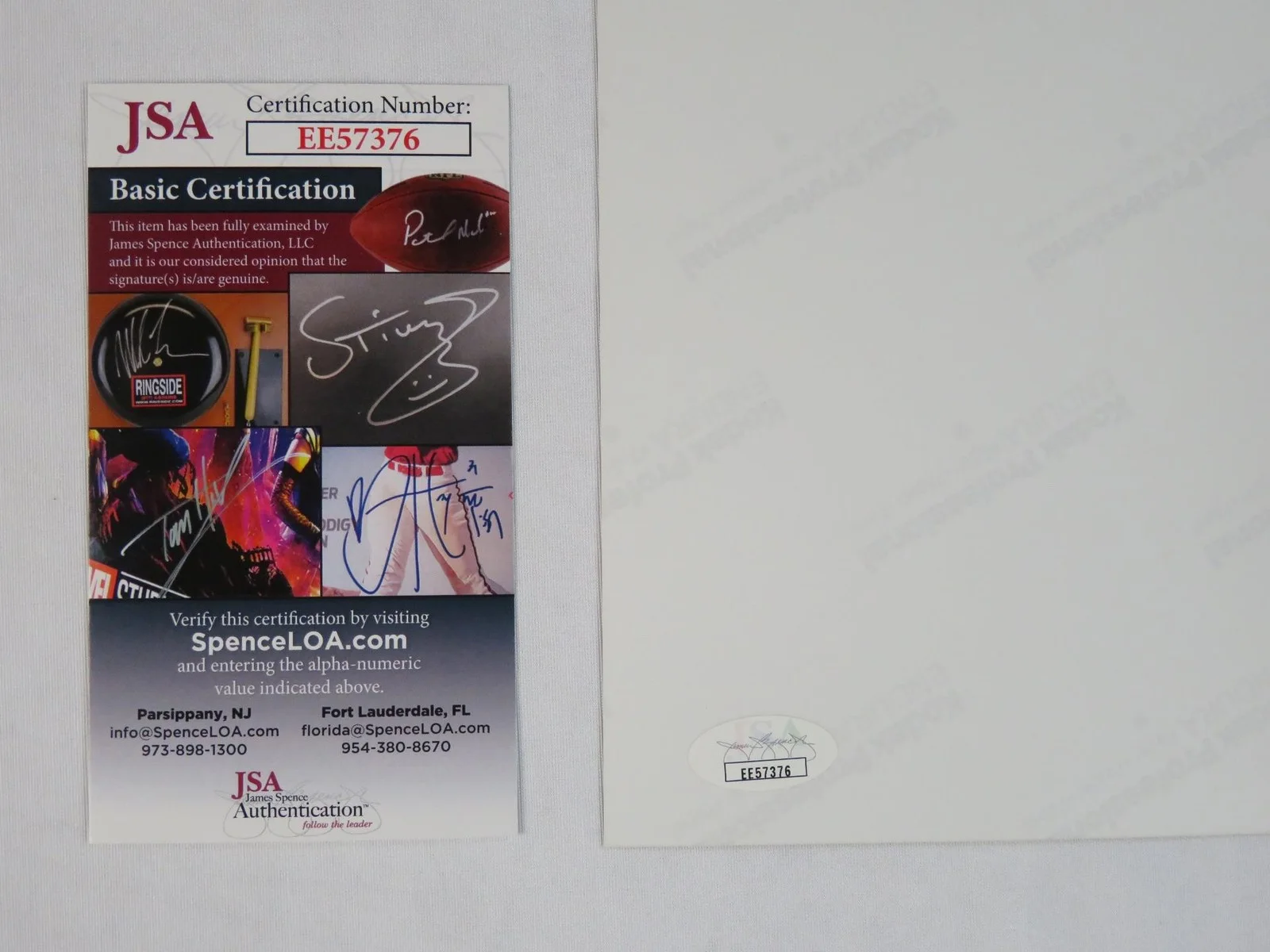 Ace Frehley KISS Signed Autograph Auto 20x30 Photo JSA, изображение 3