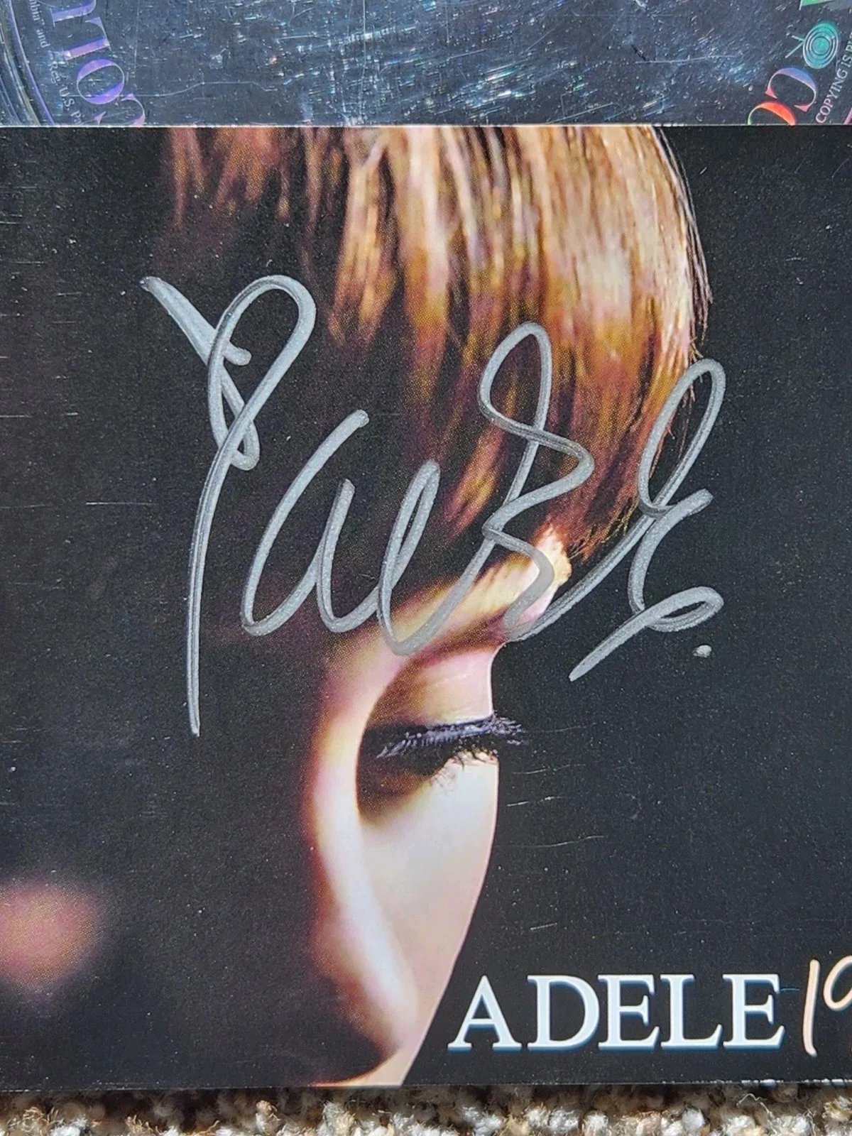 Adele 19 Signed Autographed CD Rare Daydreamer Hometown Glory Best For Last, image 4