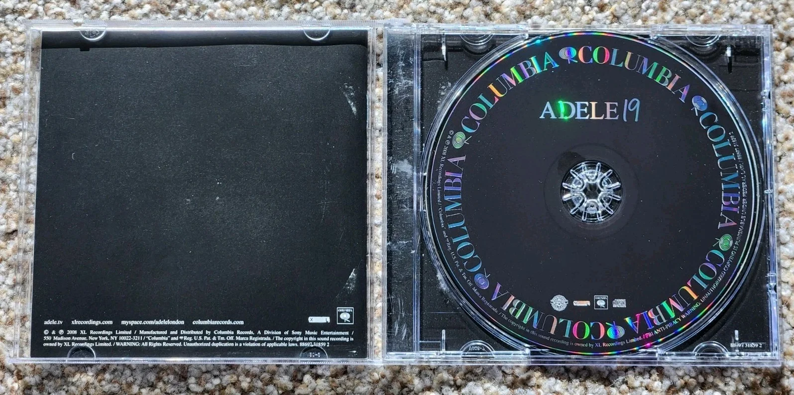 Adele 19 Signed Autographed CD Rare Daydreamer Hometown Glory Best For Last, image 5