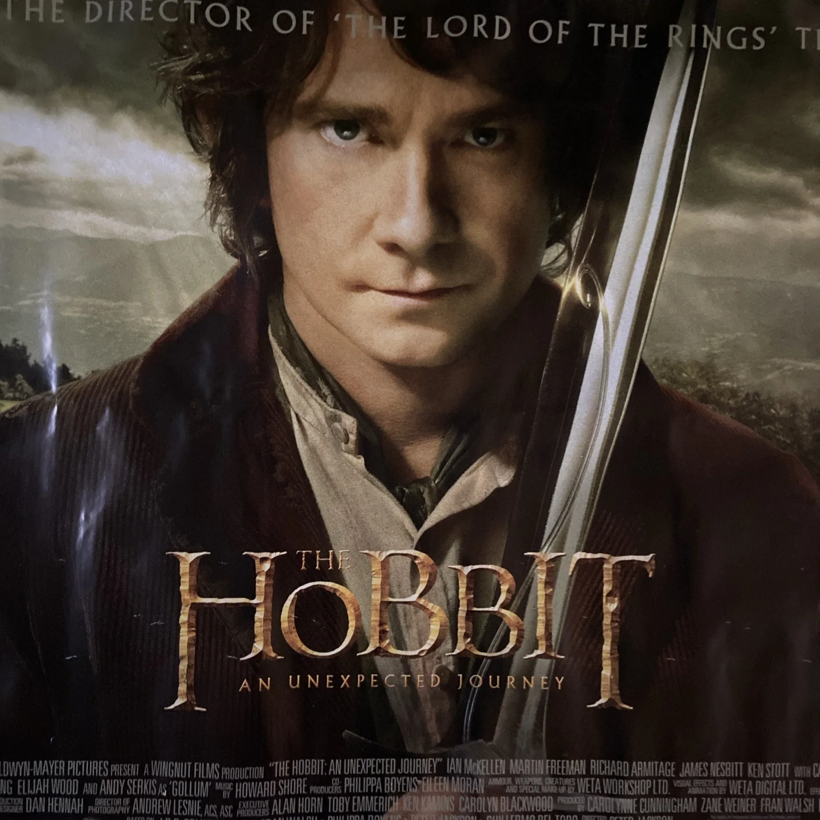 The Hobbit: An Unexpected Journey Quad Film Cinema Poster. December 14, изображение 2