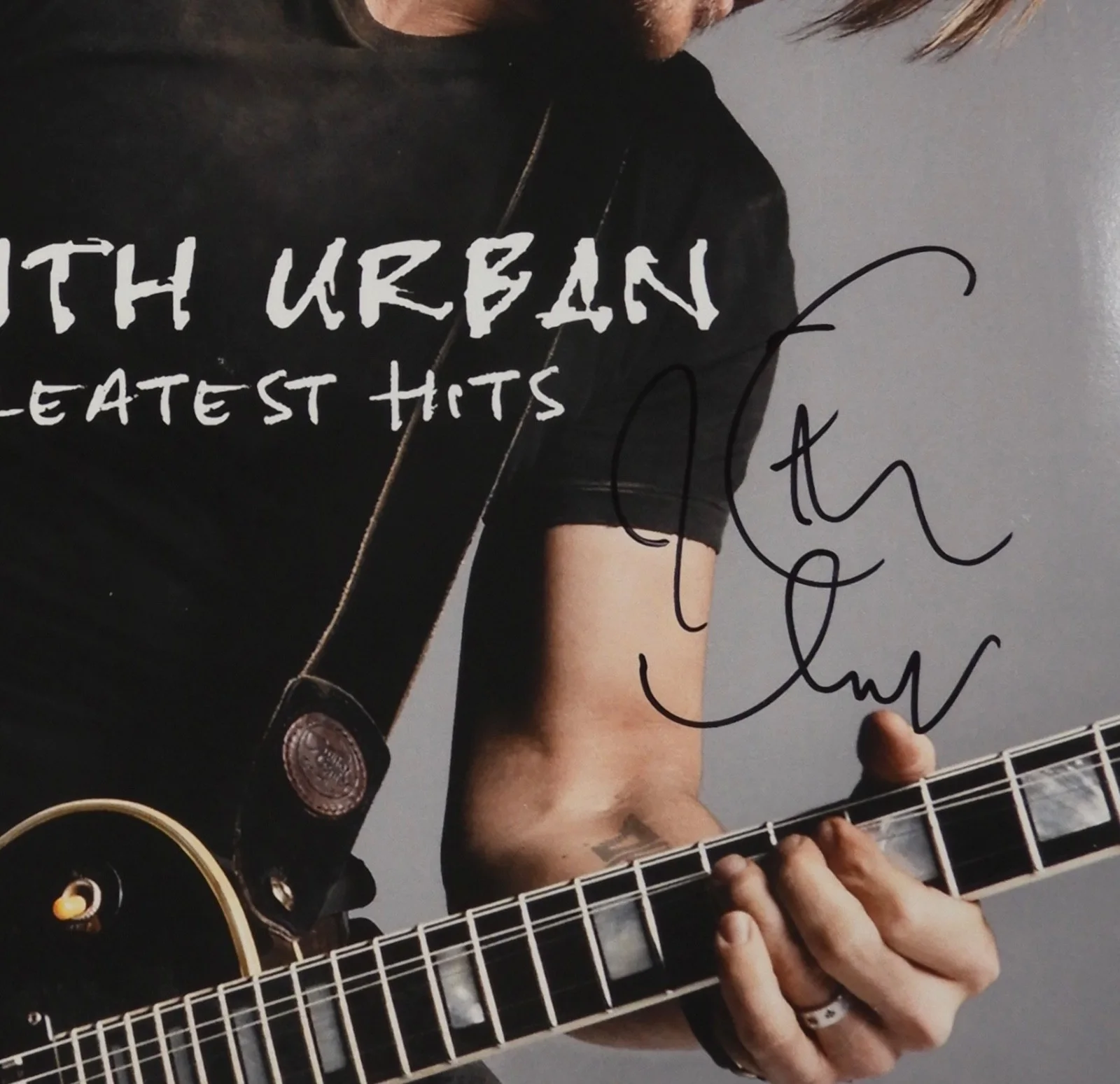 Keith Urban Signed Autograph Album JSA Record Vinyl Greatest Hits, изображение 2