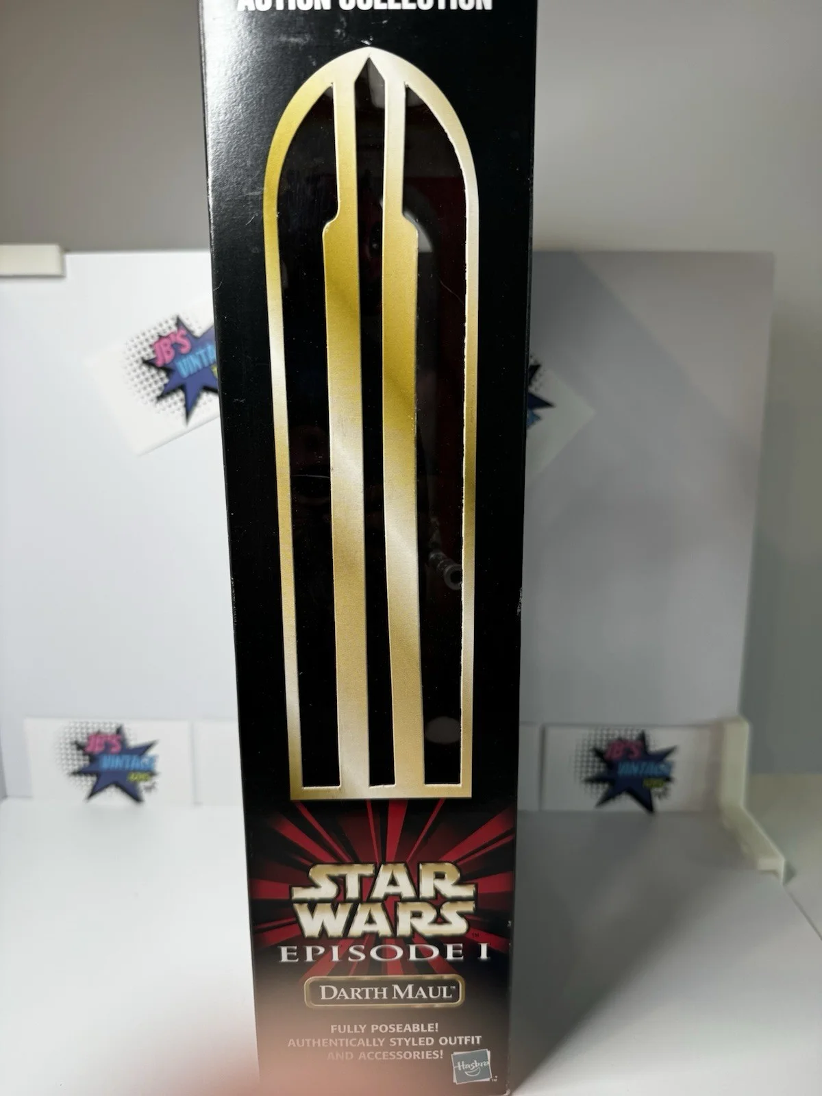 Hasbro Star Wars Episode 1 Darth Maul 12 Inch Action Figure Signed By Ray Park, image 3