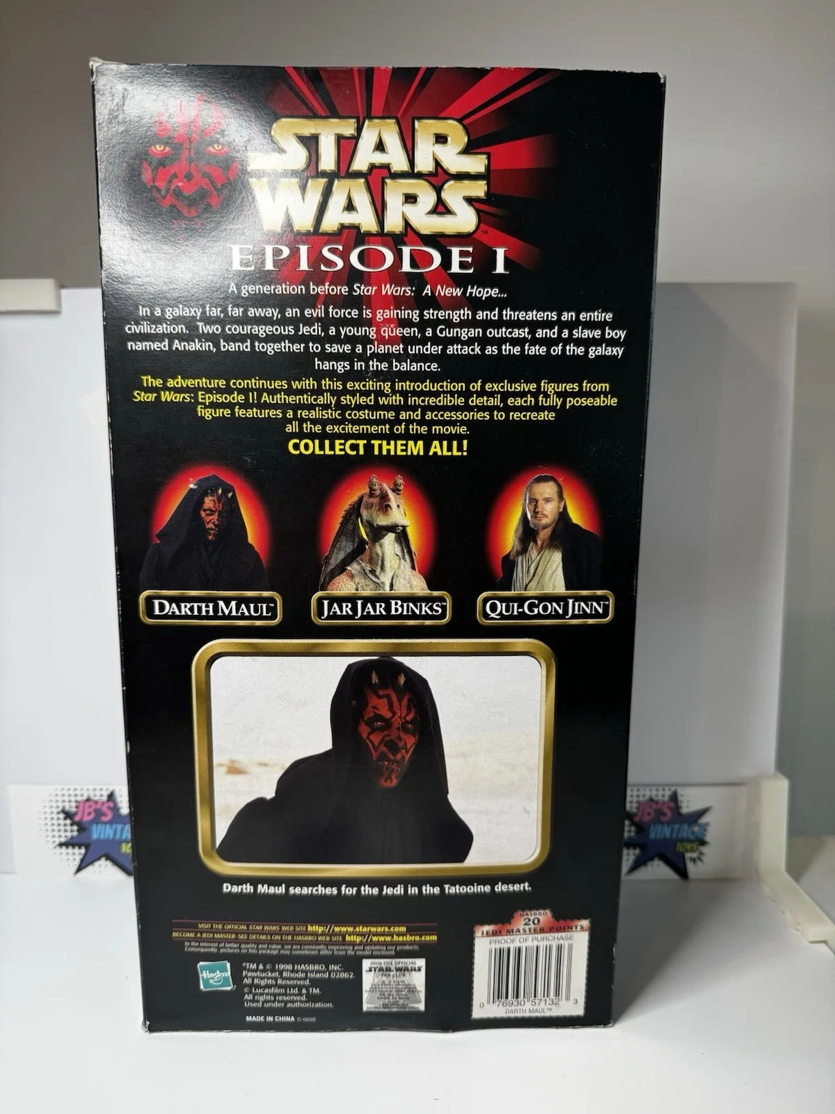 Hasbro Star Wars Episode 1 Darth Maul 12 Inch Action Figure Signed By Ray Park, image 4