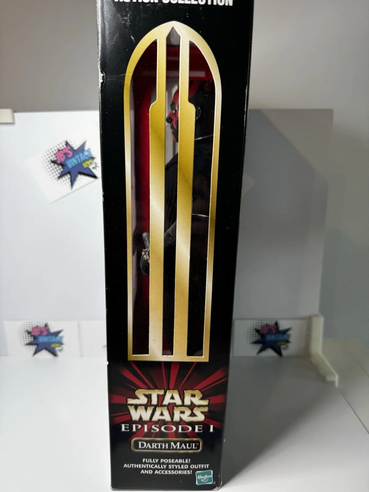 Hasbro Star Wars Episode 1 Darth Maul 12 Inch Action Figure Signed By Ray Park, image 5